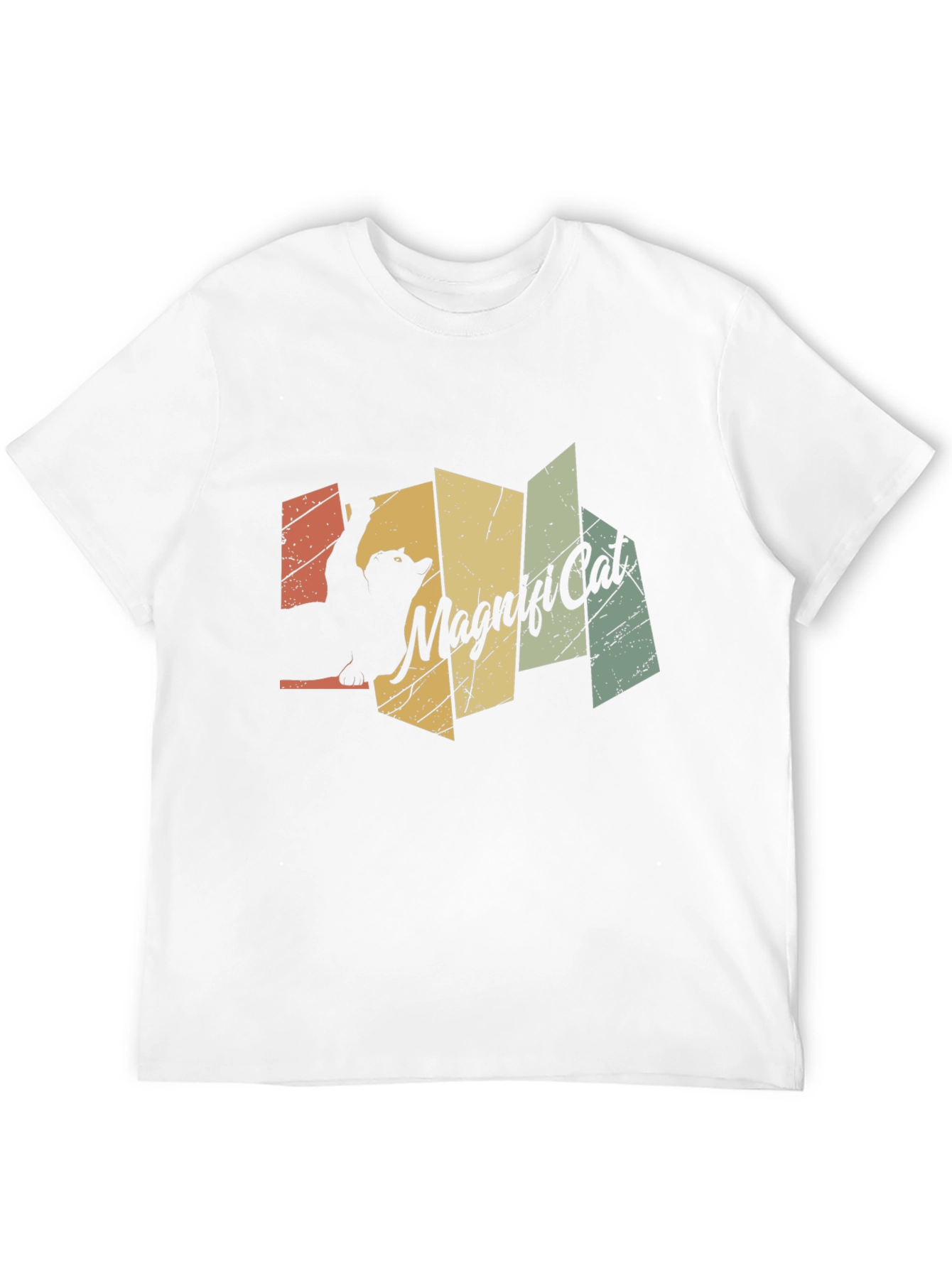MagnifiCat T-Shirt - Retro Cat Lover Tee