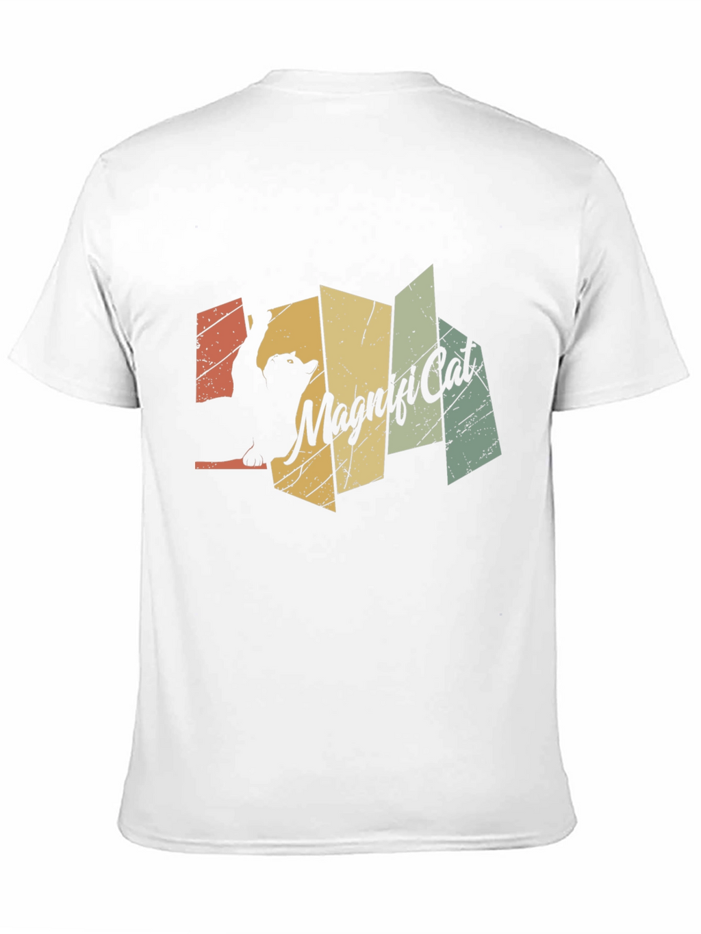 MagnifiCat T-Shirt - Retro Cat Lover Tee