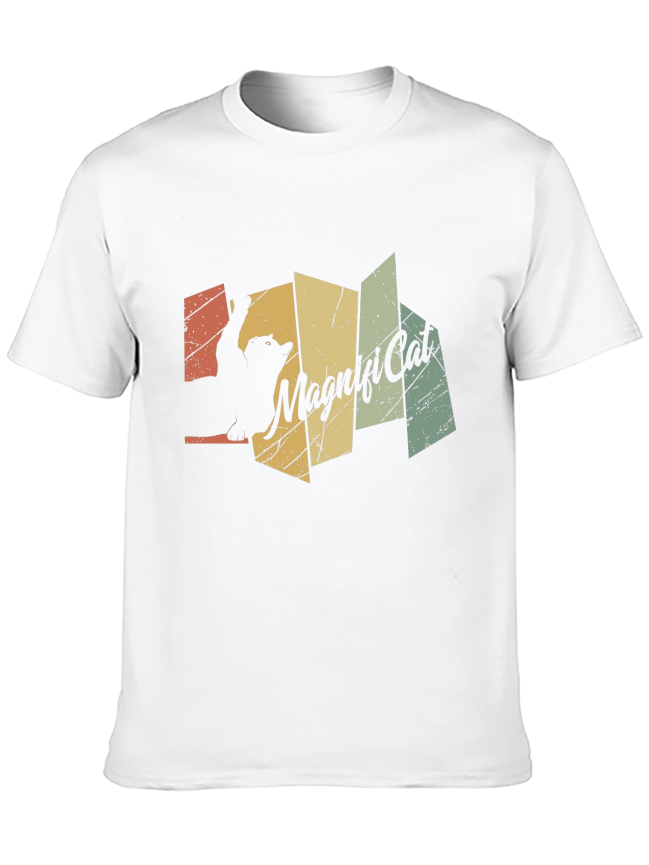 MagnifiCat T-Shirt - Retro Cat Lover Tee