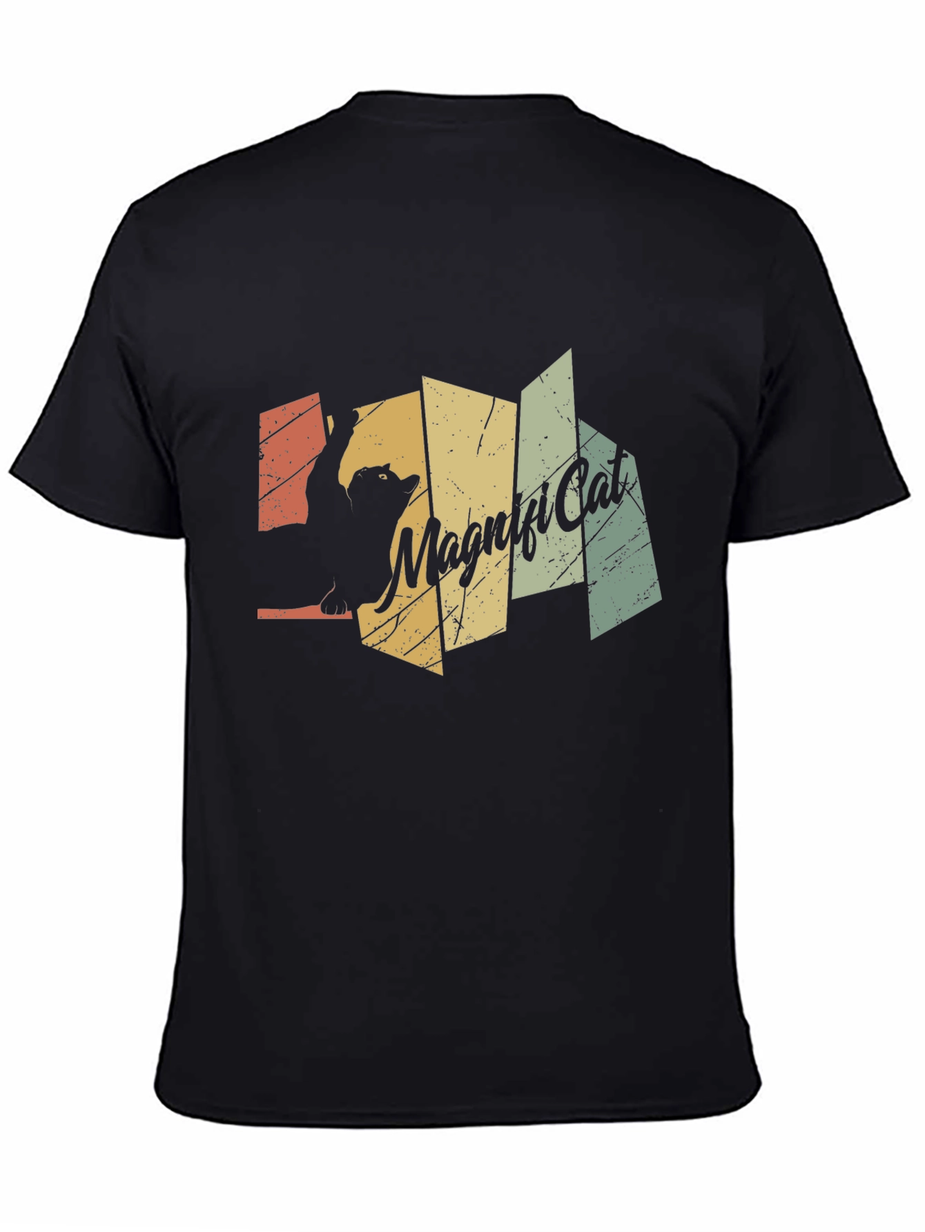 MagnifiCat T-Shirt - Retro Cat Lover Tee