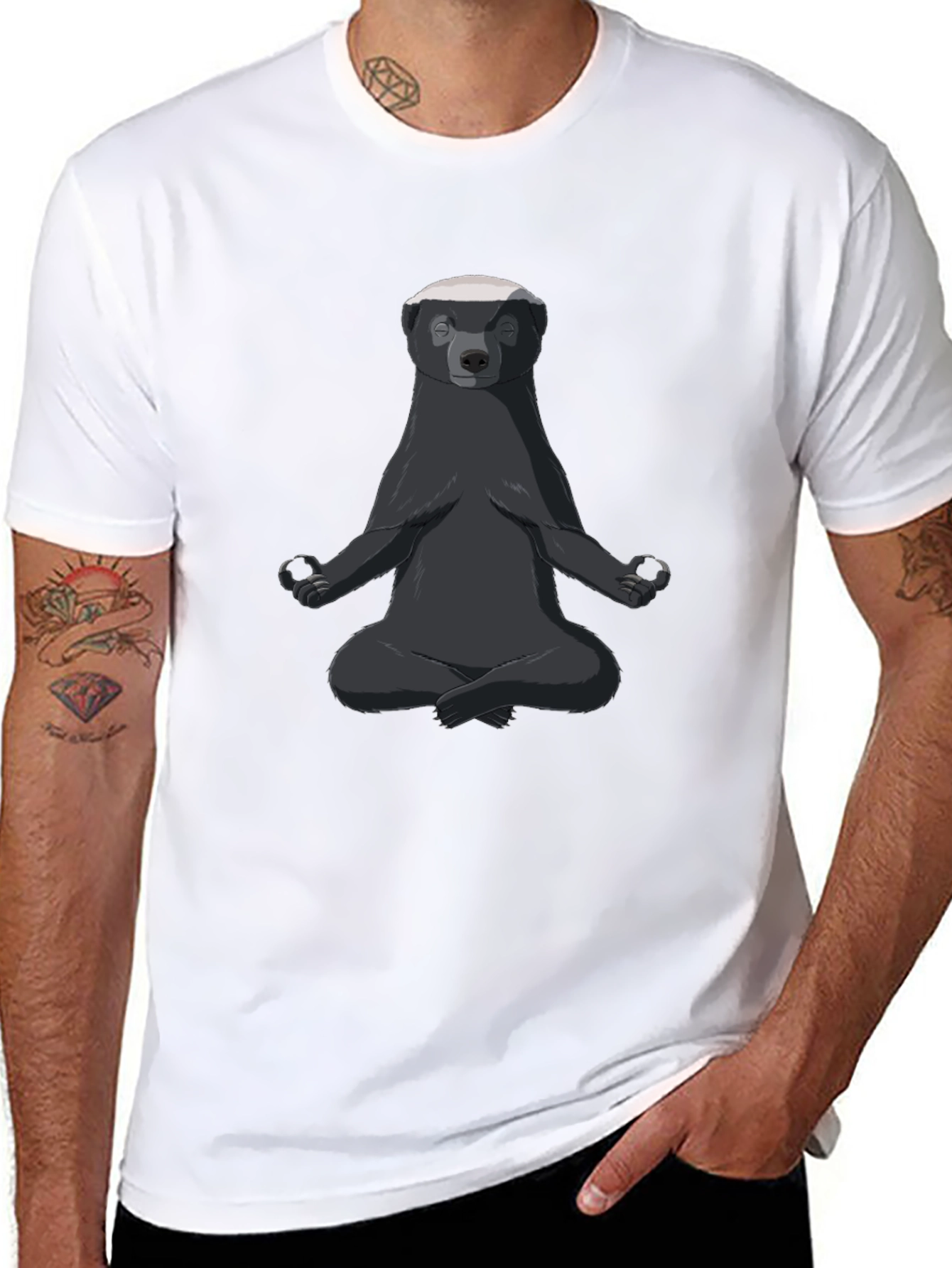 Zen Badger T-Shirt - Relaxed Fit