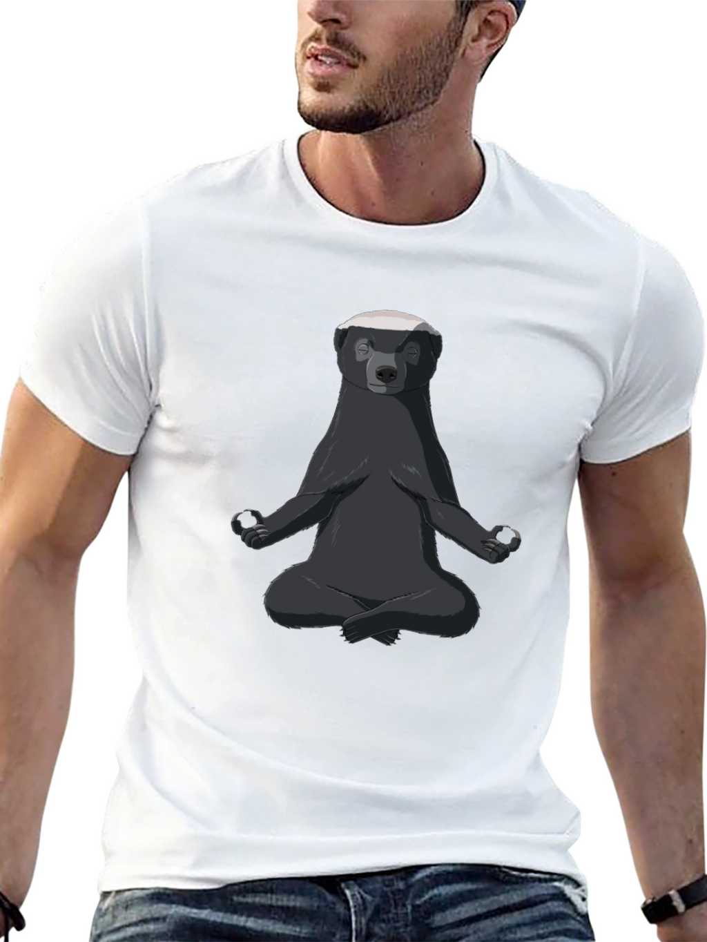 Zen Badger T-Shirt - Relaxed Fit