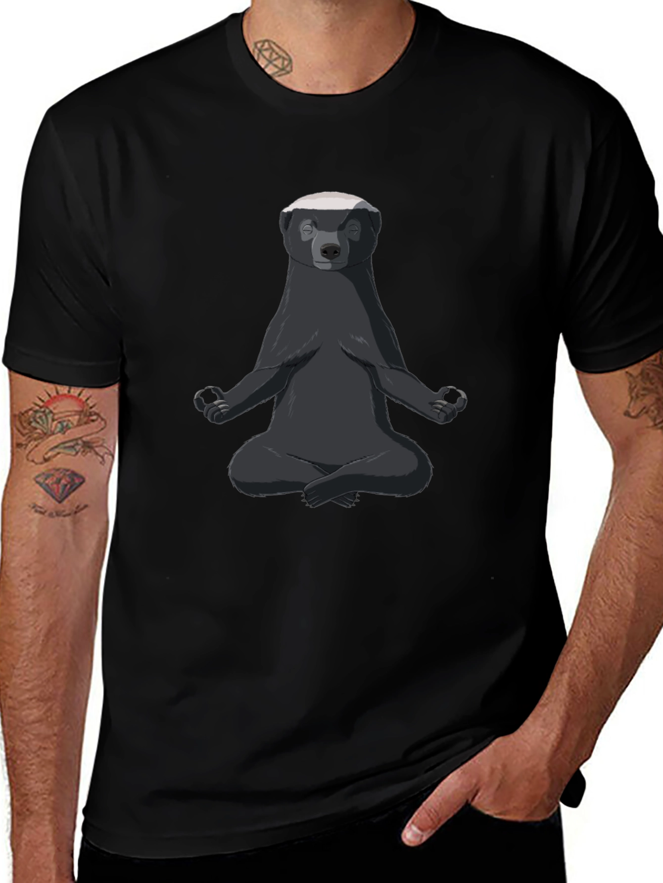Zen Badger T-Shirt - Relaxed Fit