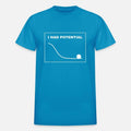 Potential Funny Graph Line Graphic