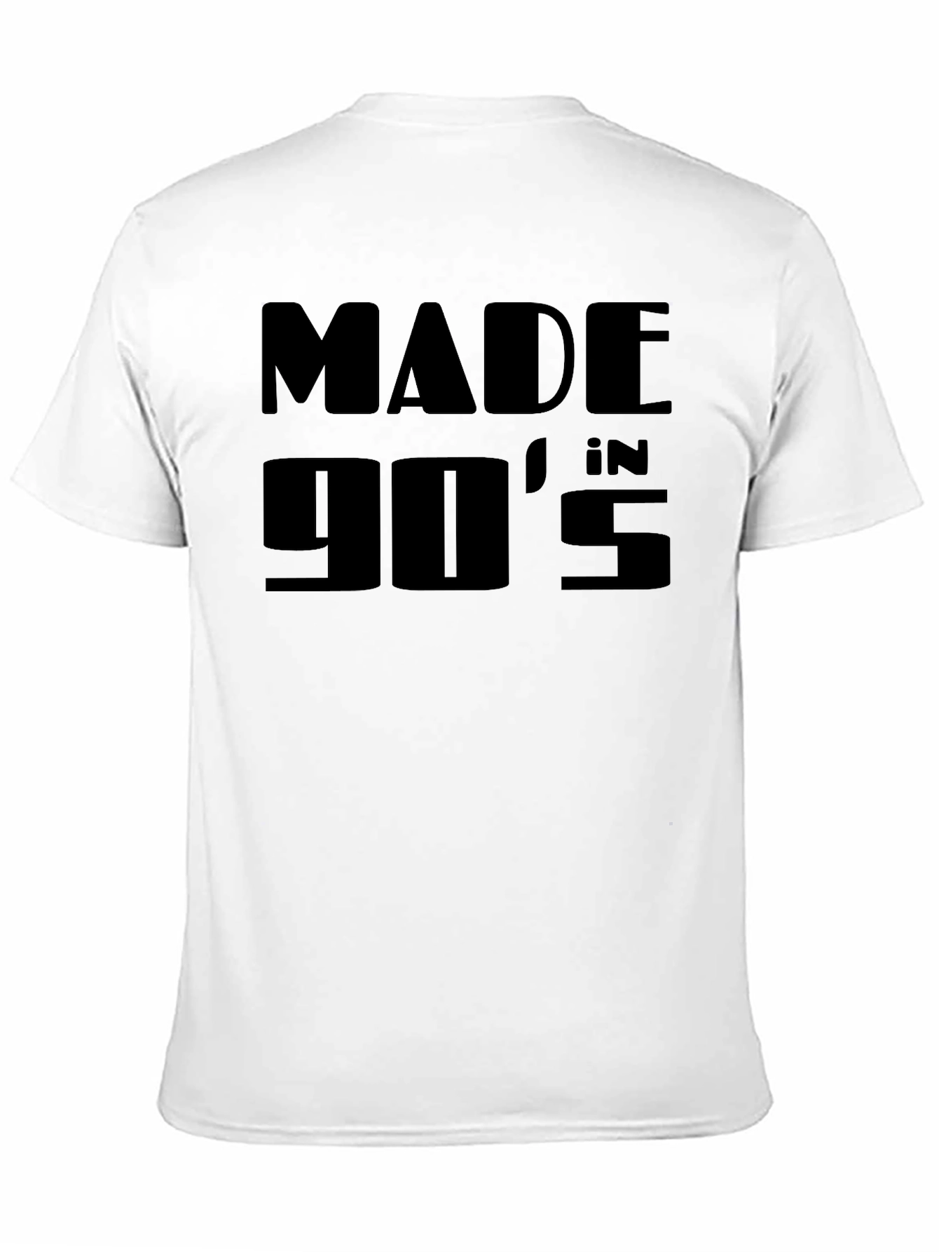 Made in the 90s Black Graphic Tee