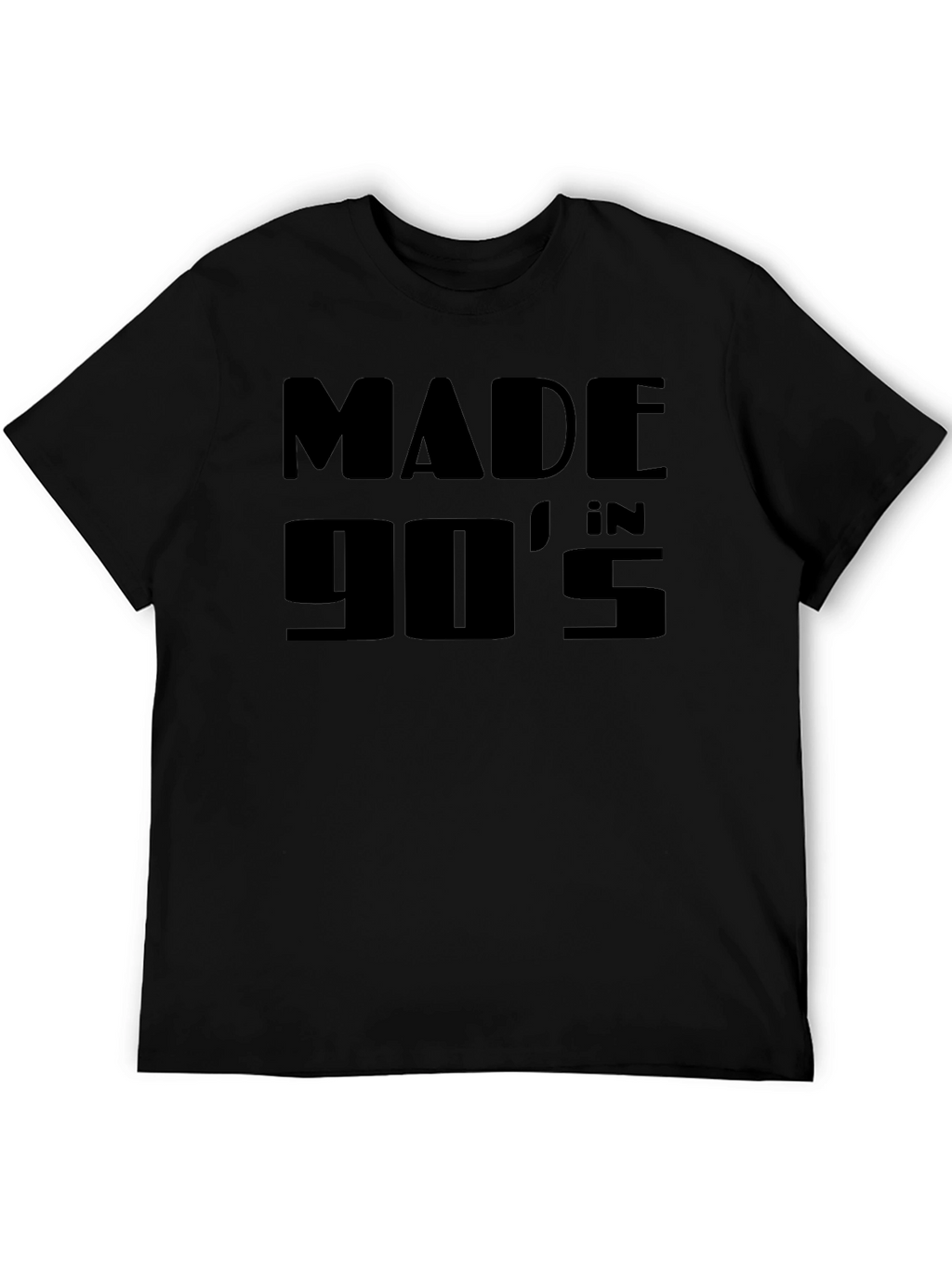 Made in the 90s Black Graphic Tee