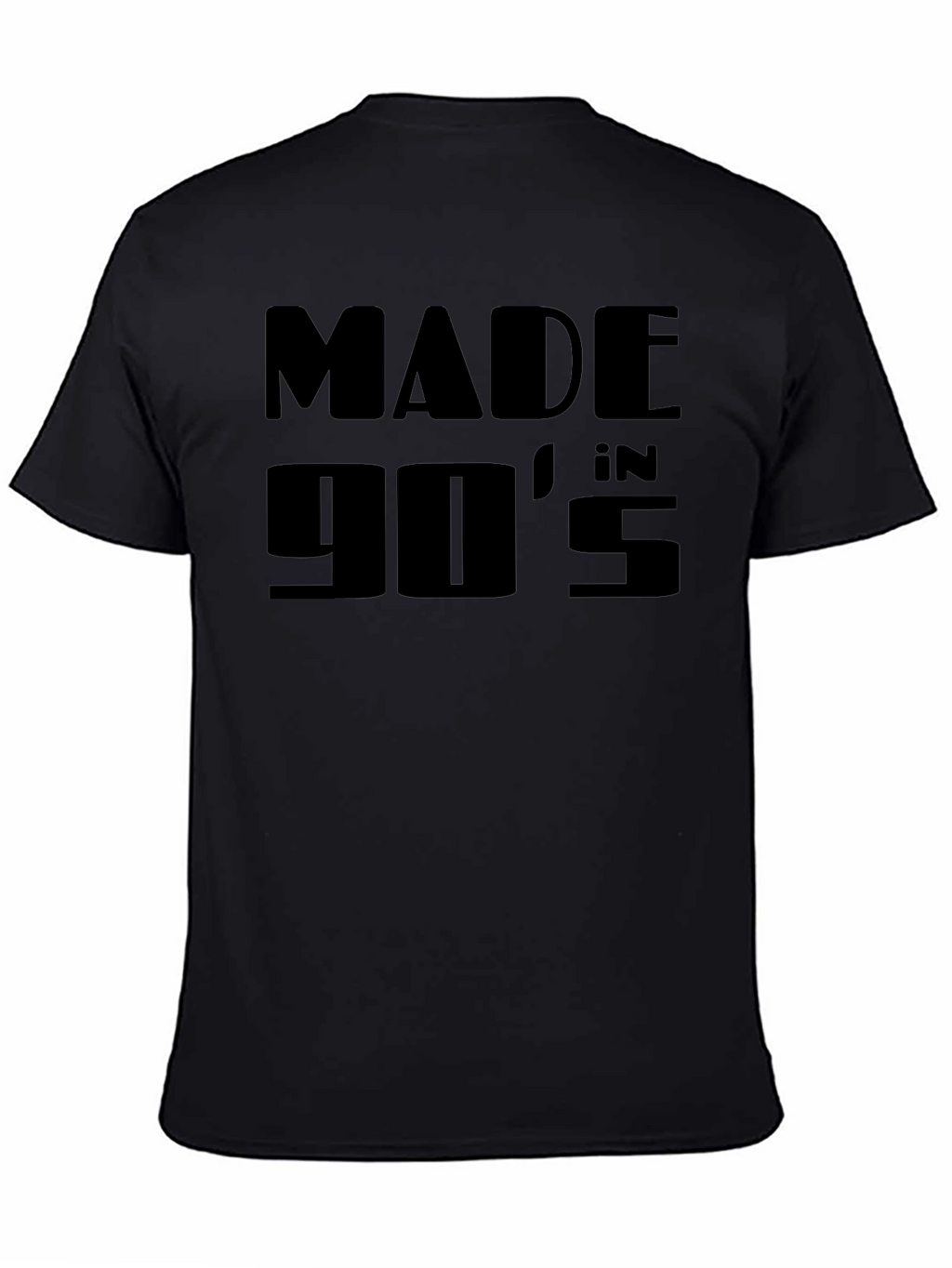 Made in the 90s Black Graphic Tee