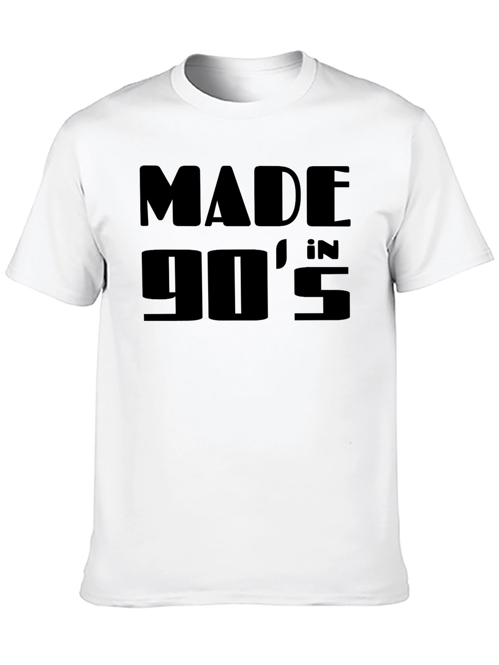Made in the 90s Black Graphic Tee