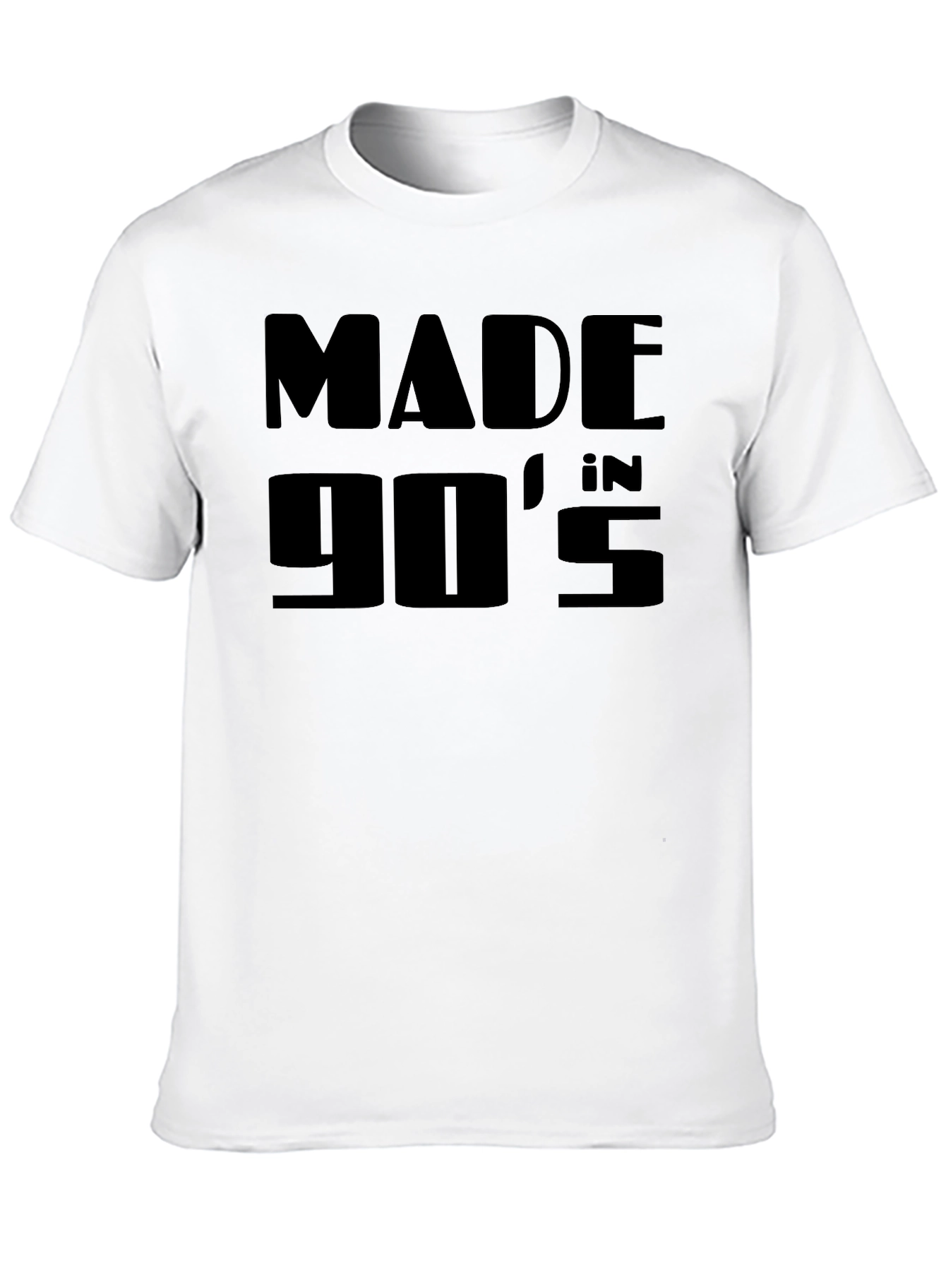 Made in the 90s Black Graphic Tee