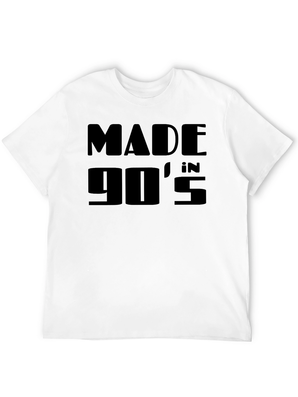 Made in the 90s Black Graphic Tee
