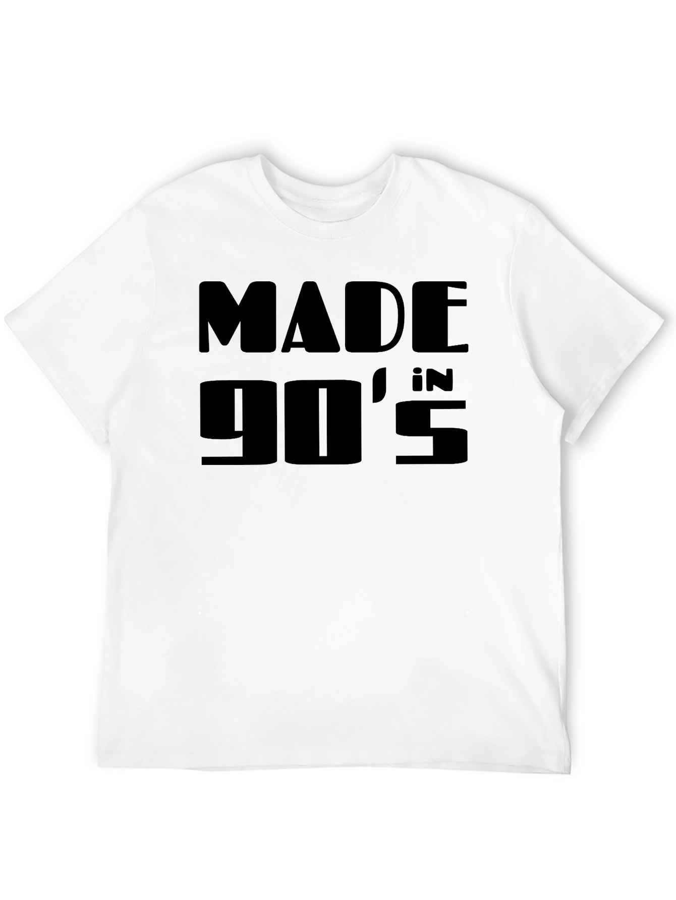 Made in the 90s Black Graphic Tee
