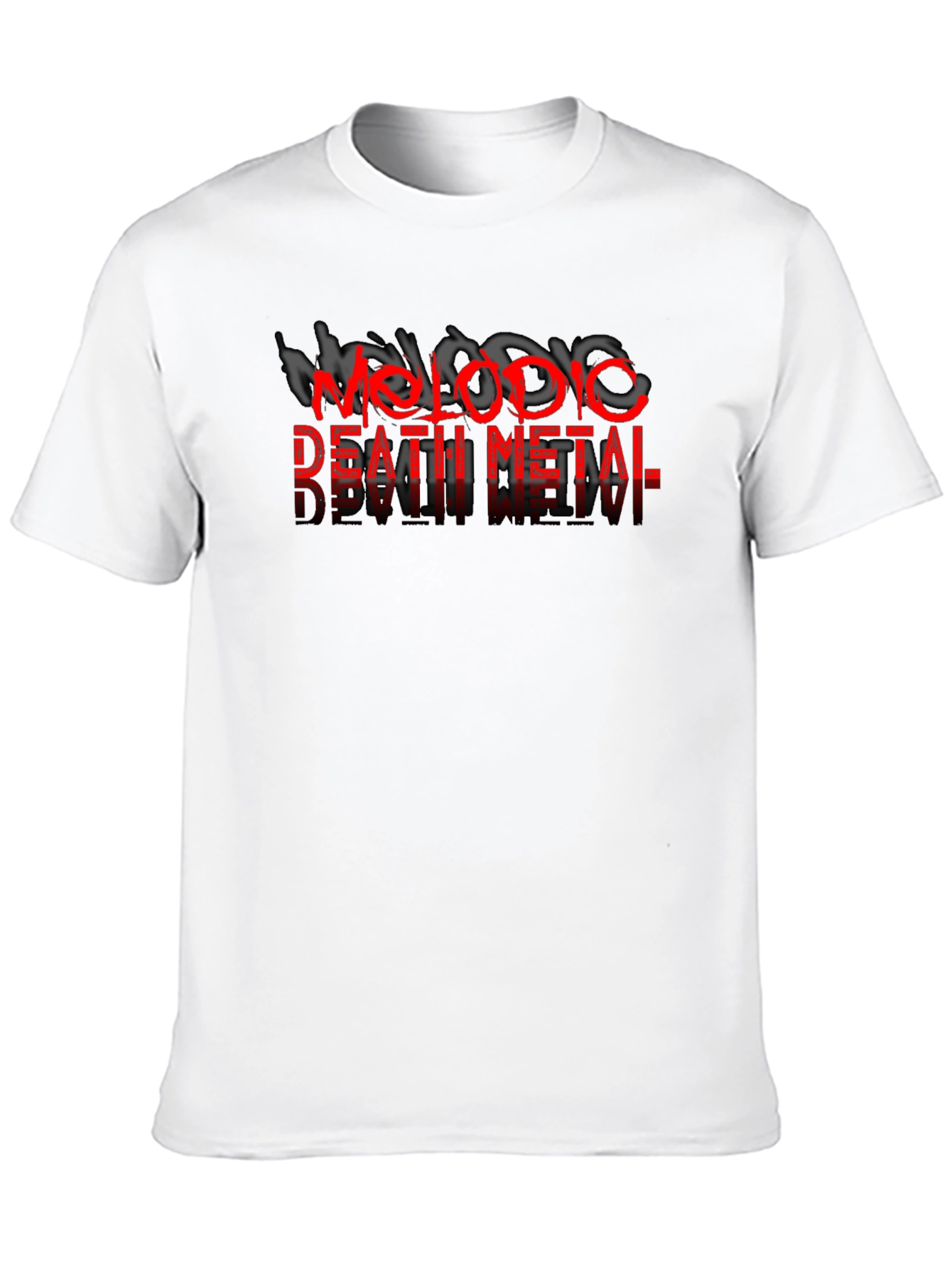 Melodic Death Metal Graphic T-Shirt - Black Tee
