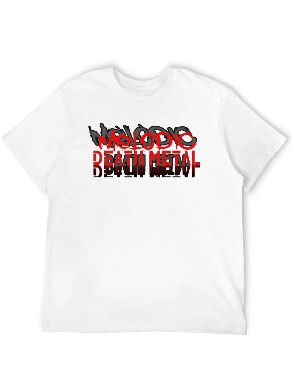 Melodic Death Metal Graphic T-Shirt - Black Tee
