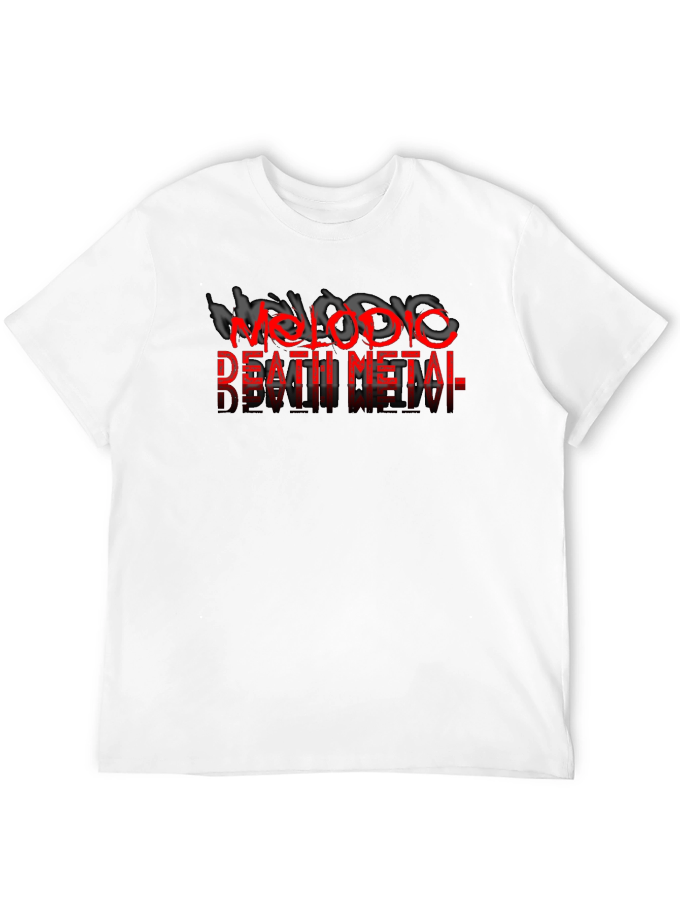 Melodic Death Metal Graphic T-Shirt - Black Tee
