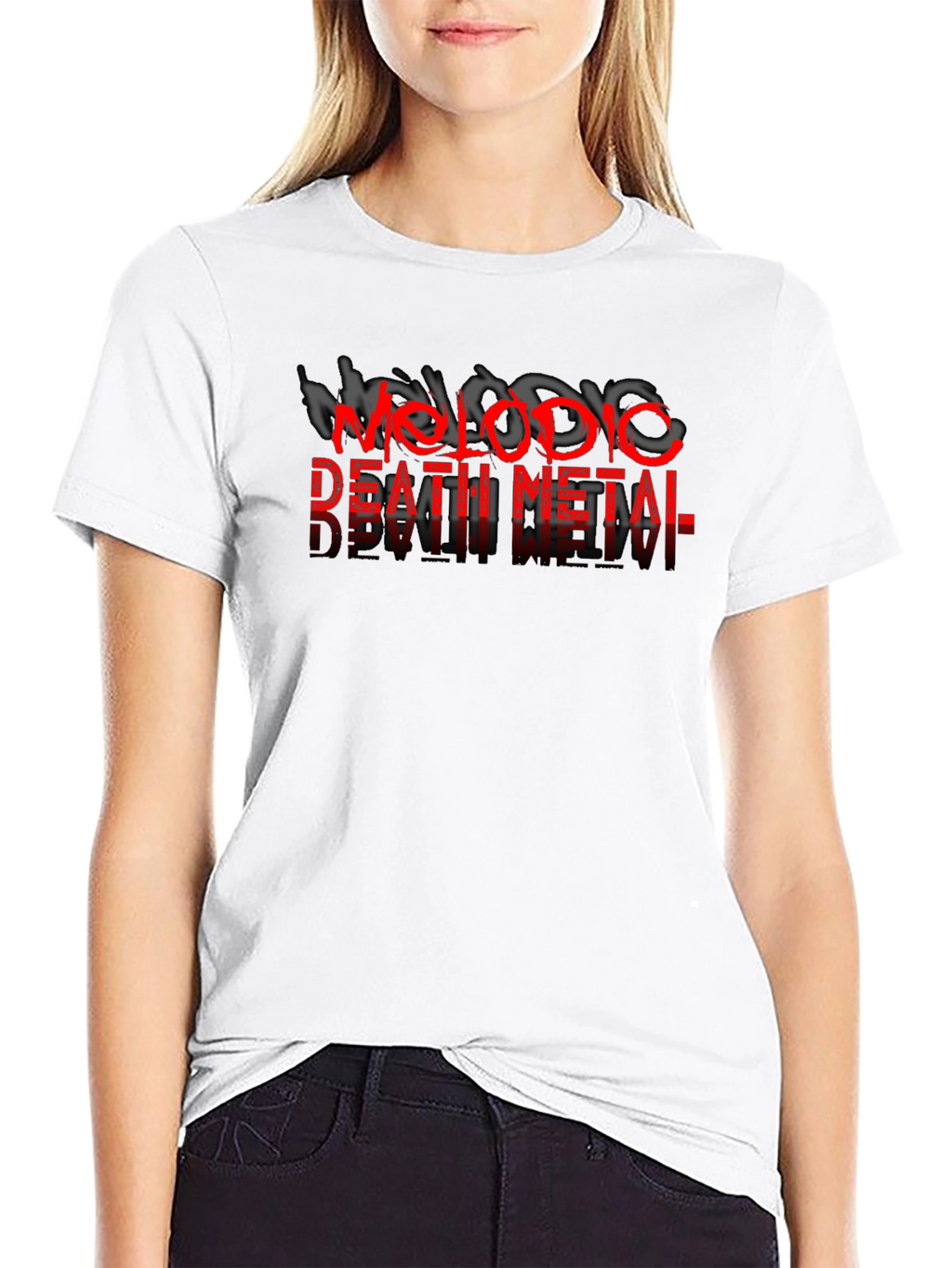Melodic Death Metal Graphic T-Shirt - Black Tee