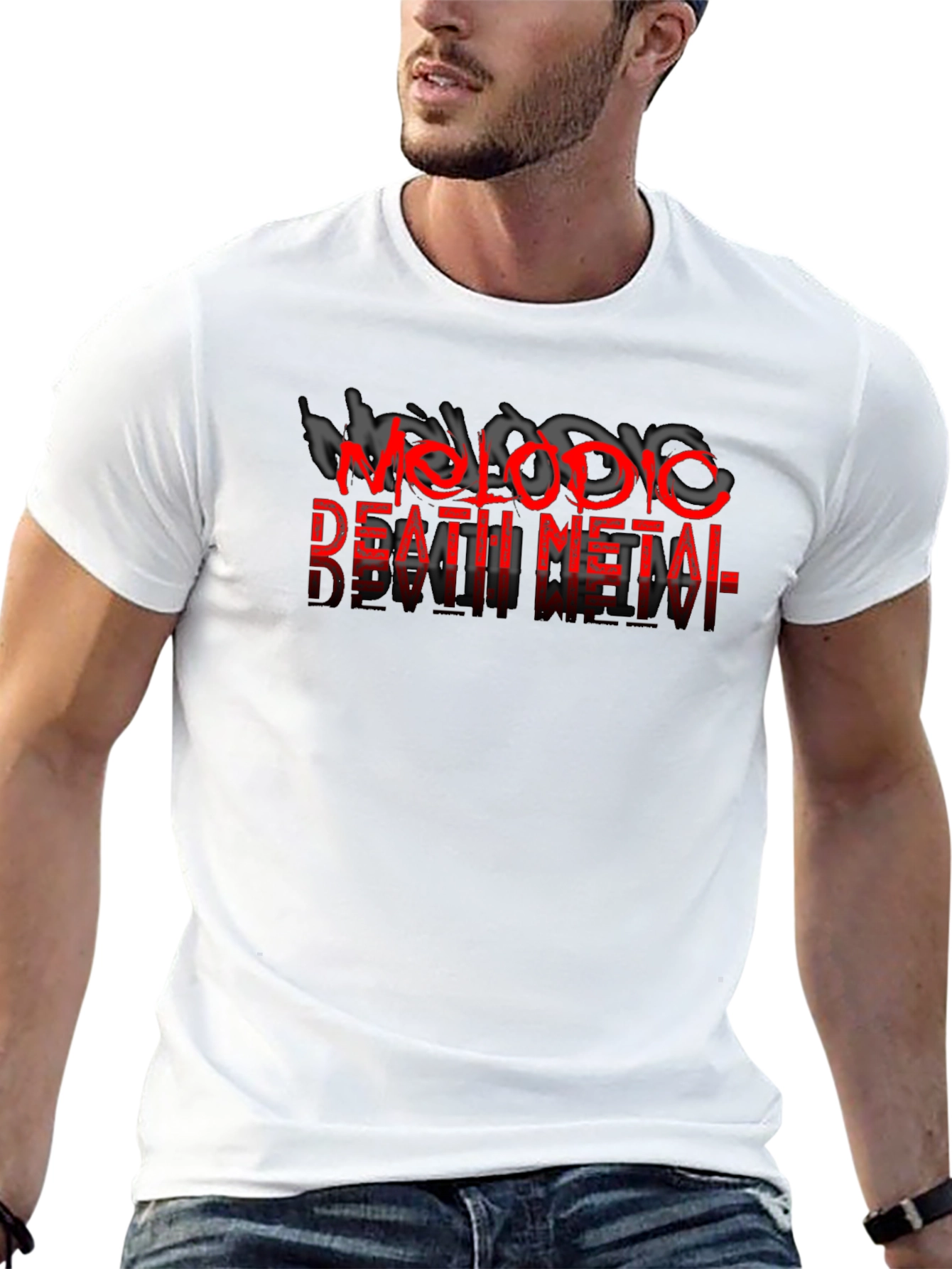 Melodic Death Metal Graphic T-Shirt - Black Tee