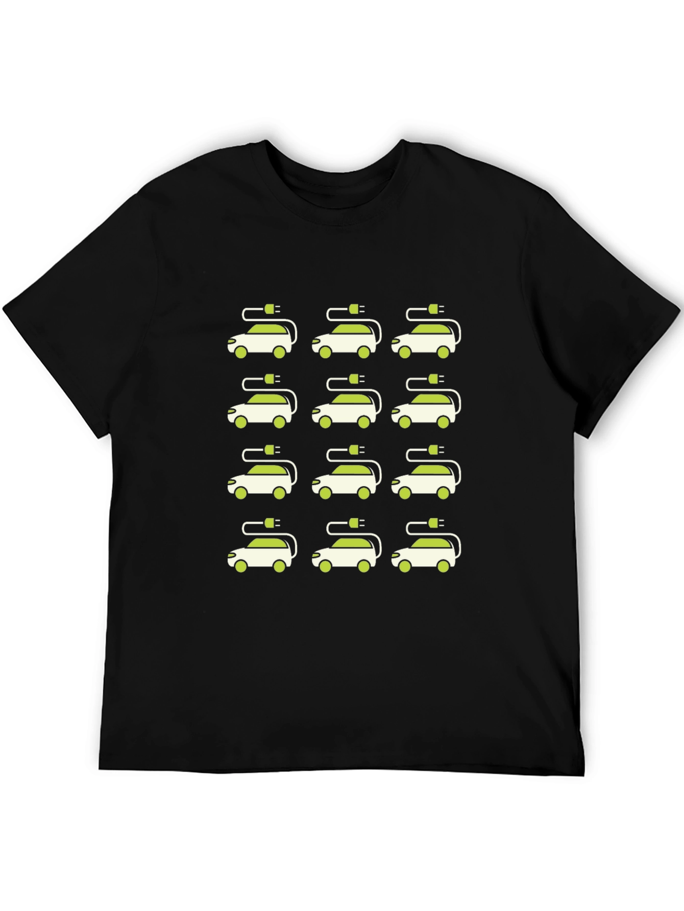 Electric Car T-Shirt - Stylish Eco-Friendly Fashion