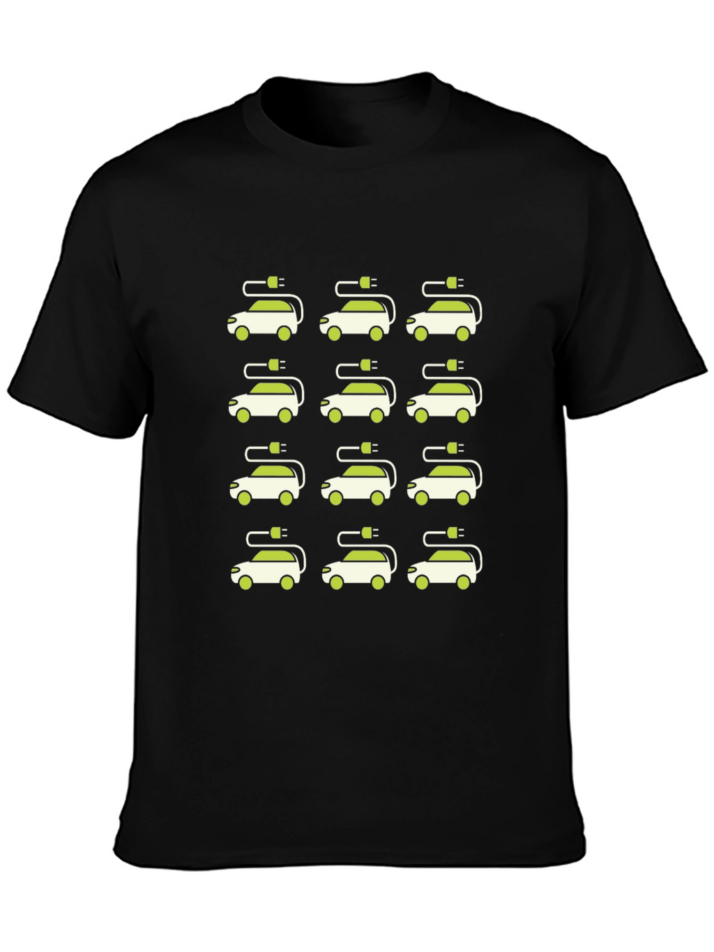 Electric Car T-Shirt - Stylish Eco-Friendly Fashion