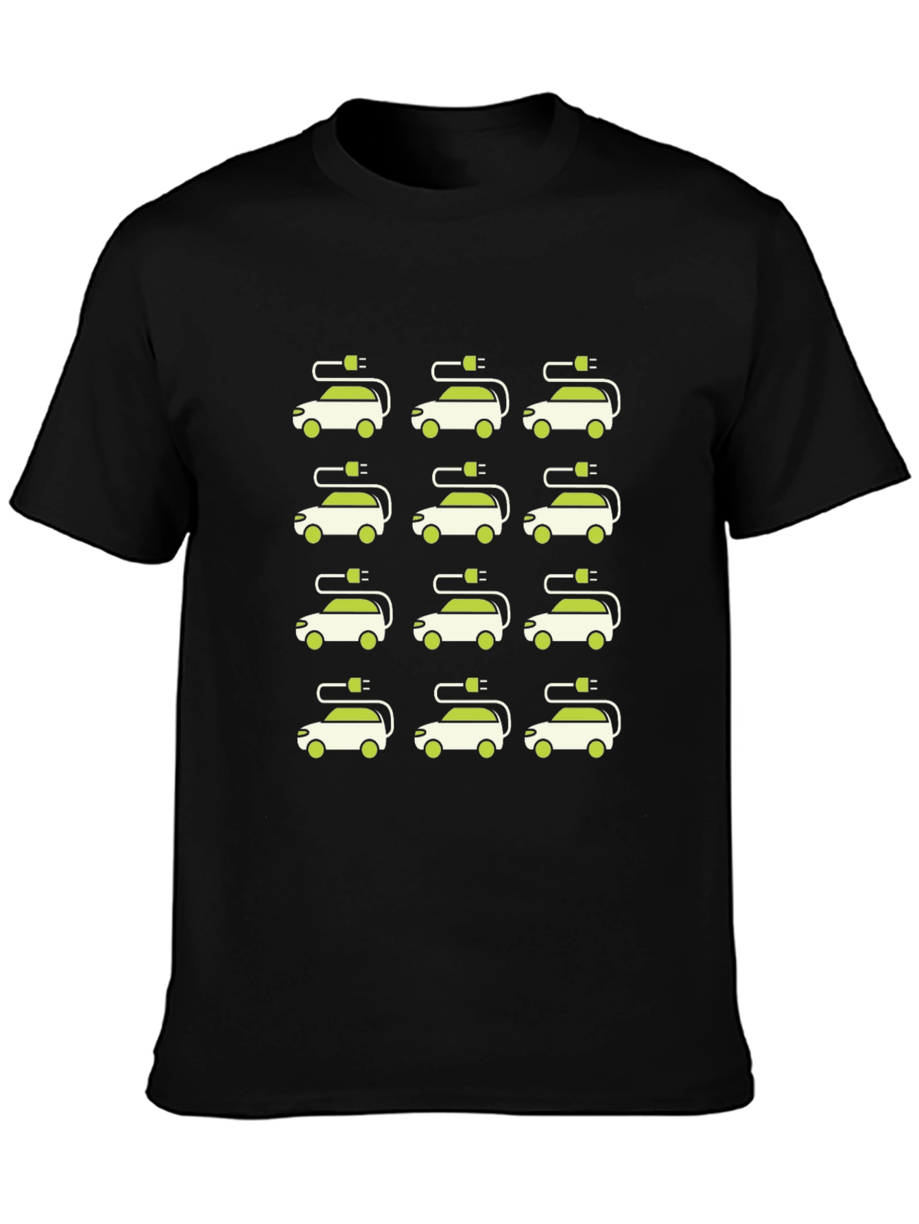 Electric Car T-Shirt - Stylish Eco-Friendly Fashion