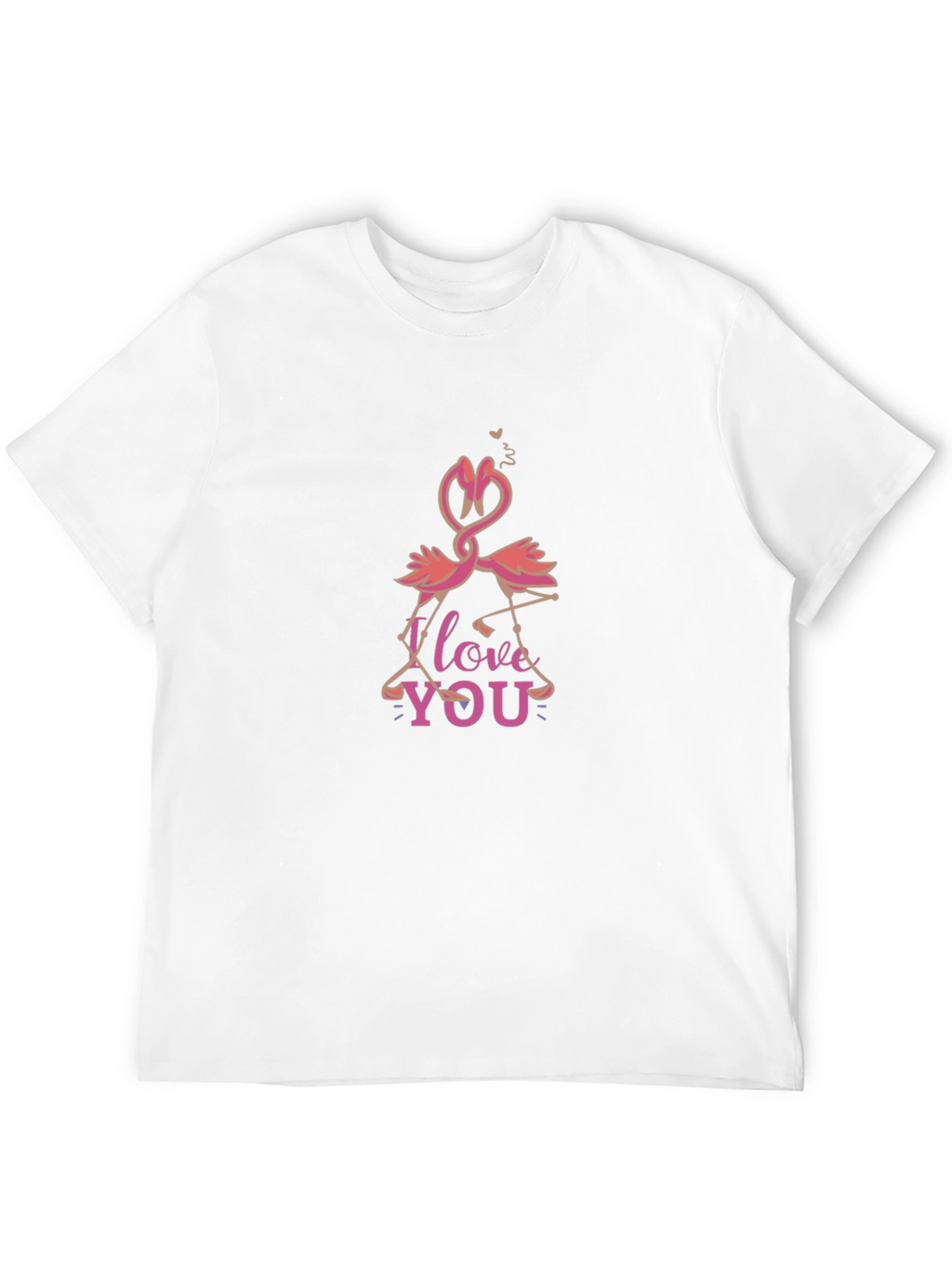 I Love You Flamingos T-Shirt