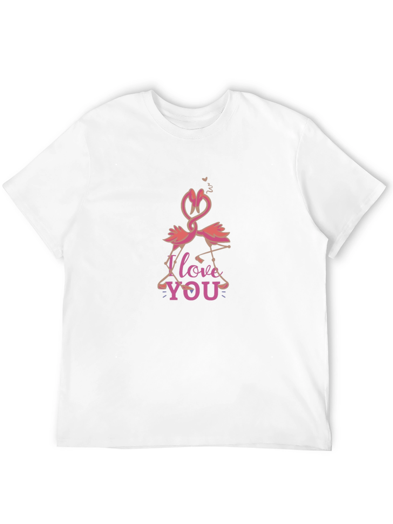 I Love You Flamingos T-Shirt