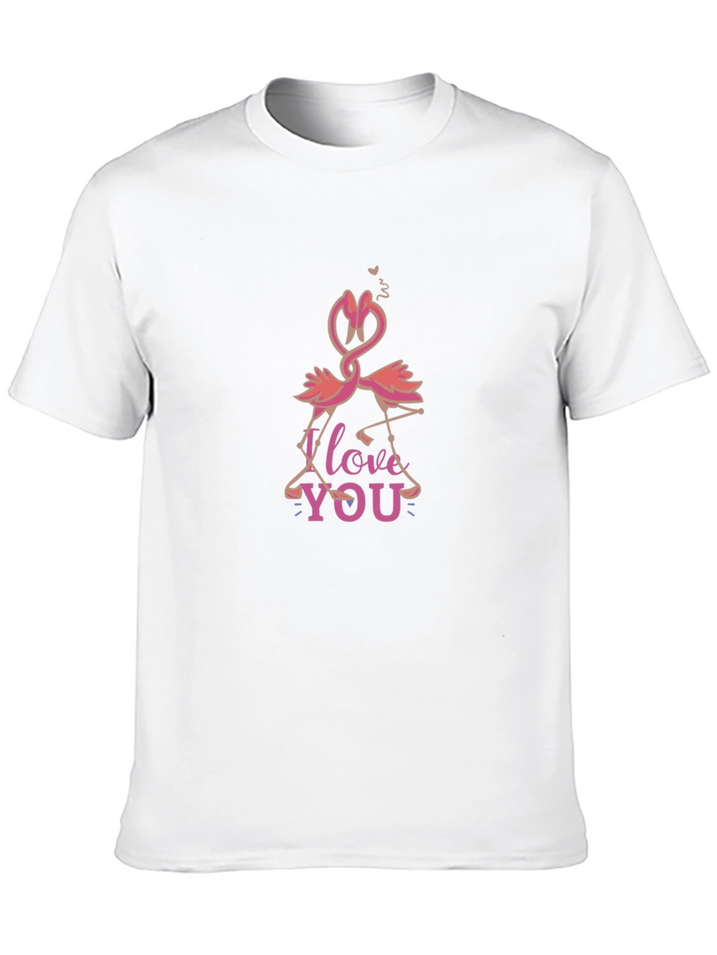 I Love You Flamingos T-Shirt