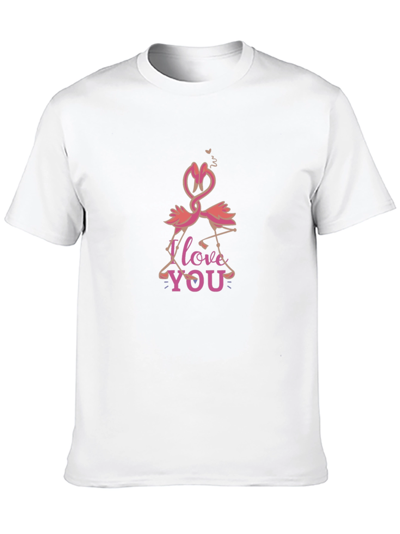 I Love You Flamingos T-Shirt