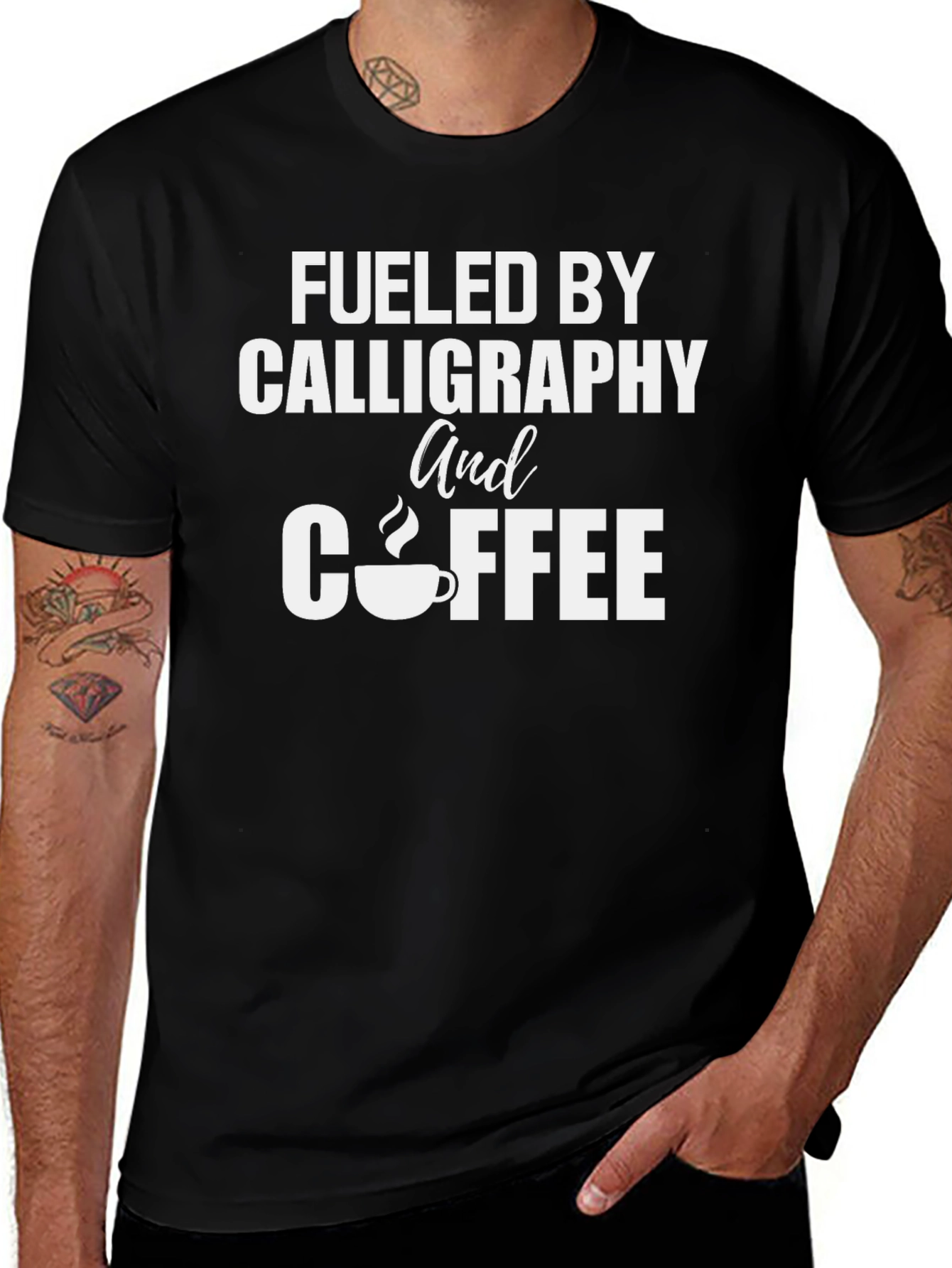 Fueled By Calligraphy & Coffee T-Shirt