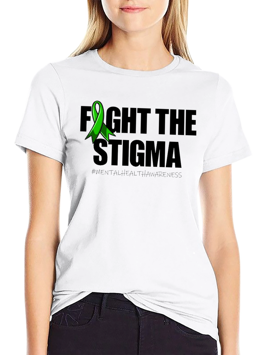 Fight the Stigma Mental Health Awareness T-Shirt