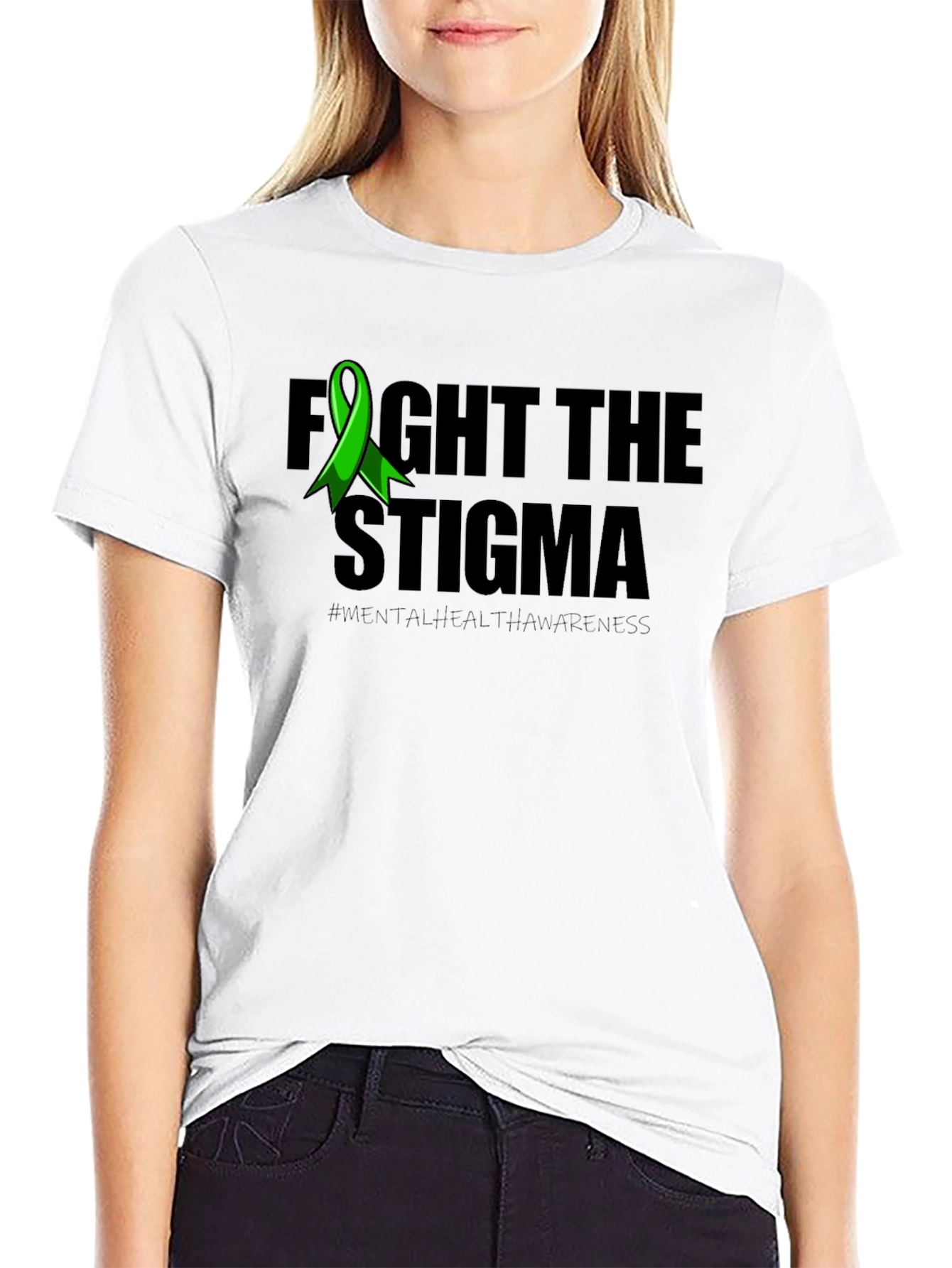 Fight the Stigma Mental Health Awareness T-Shirt