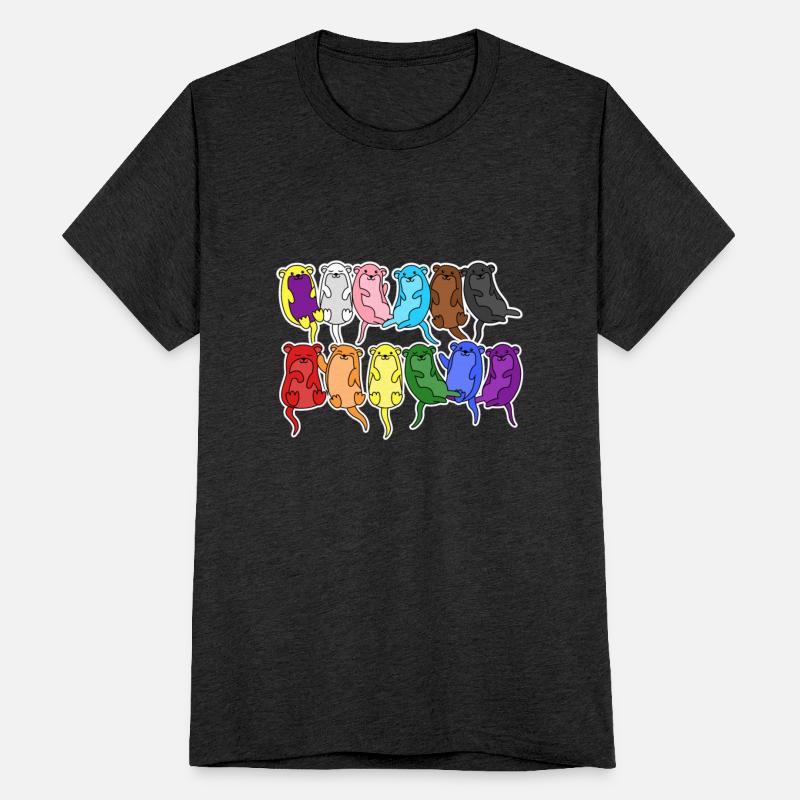 Pride Progress Flag Otter Design for Equality