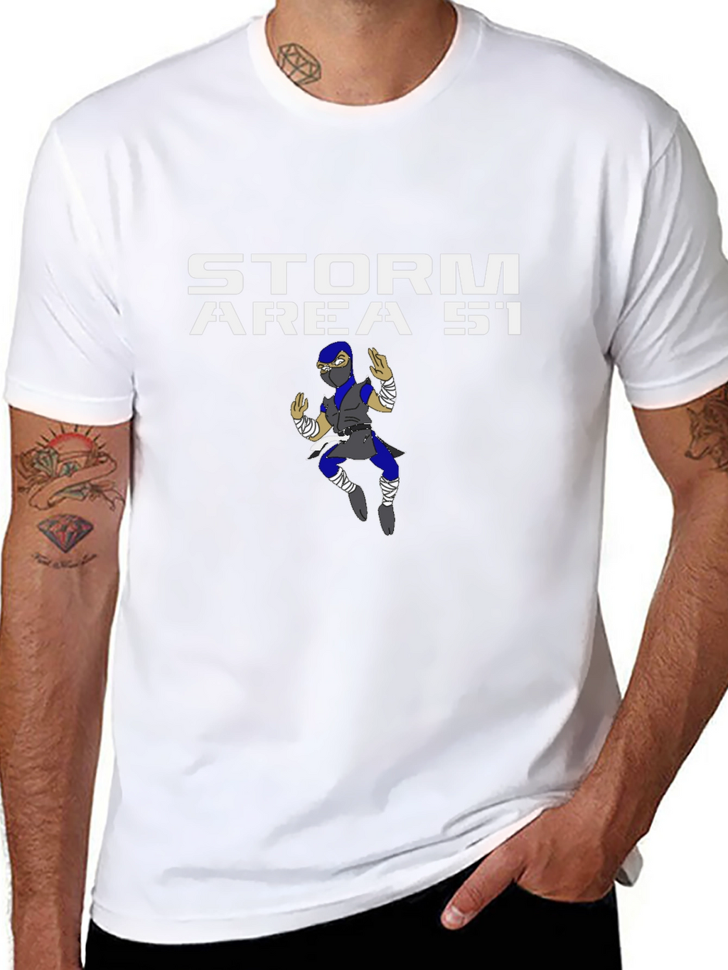 Storm Area 51 Ninja Graphic T-Shirt
