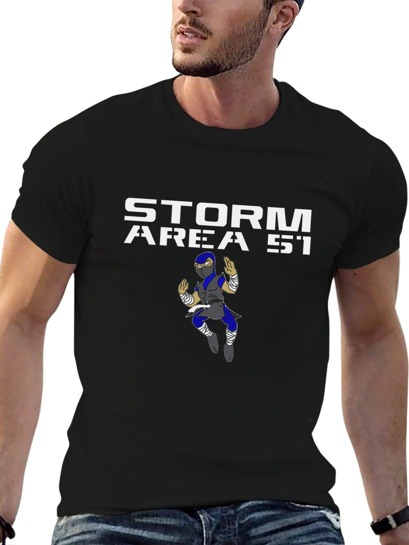 Storm Area 51 Ninja Graphic T-Shirt