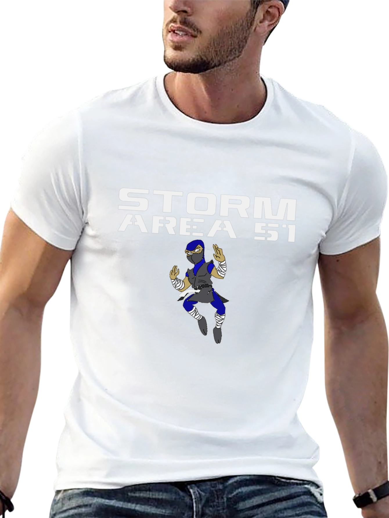 Storm Area 51 Ninja Graphic T-Shirt