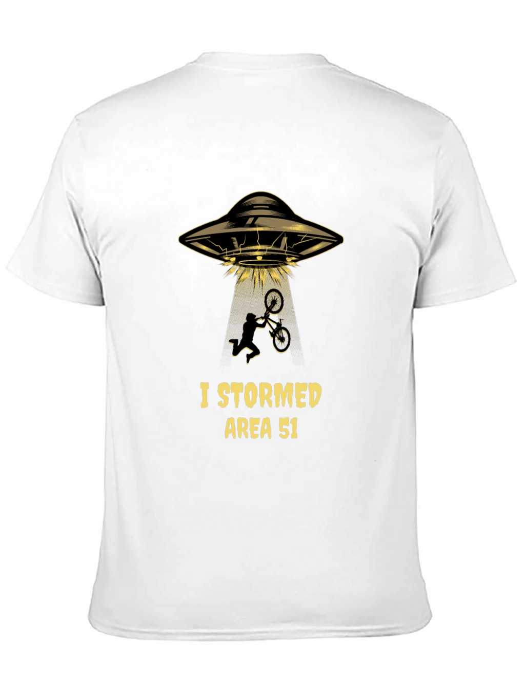 I Stormed Area 51 Alien Abduction Graphic T-Shirt