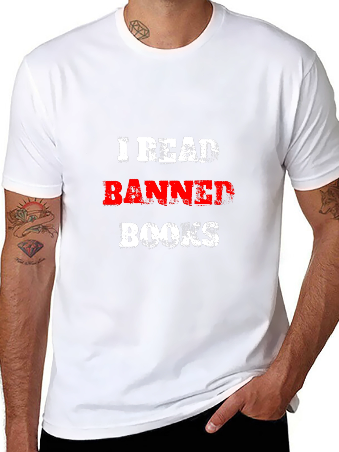 I Read Banned Books Graphic T-Shirt