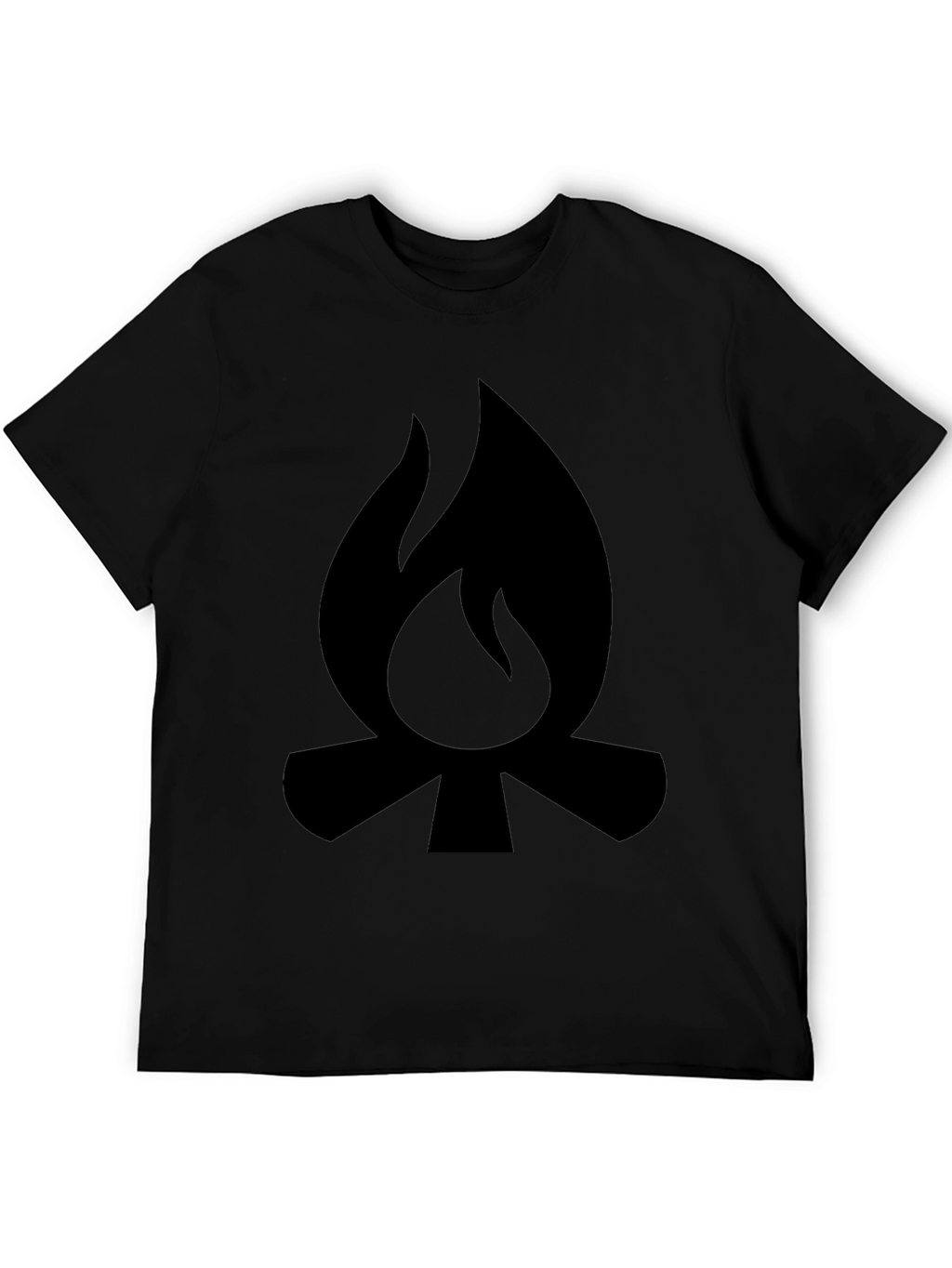 Campfire Graphic Tee - Black