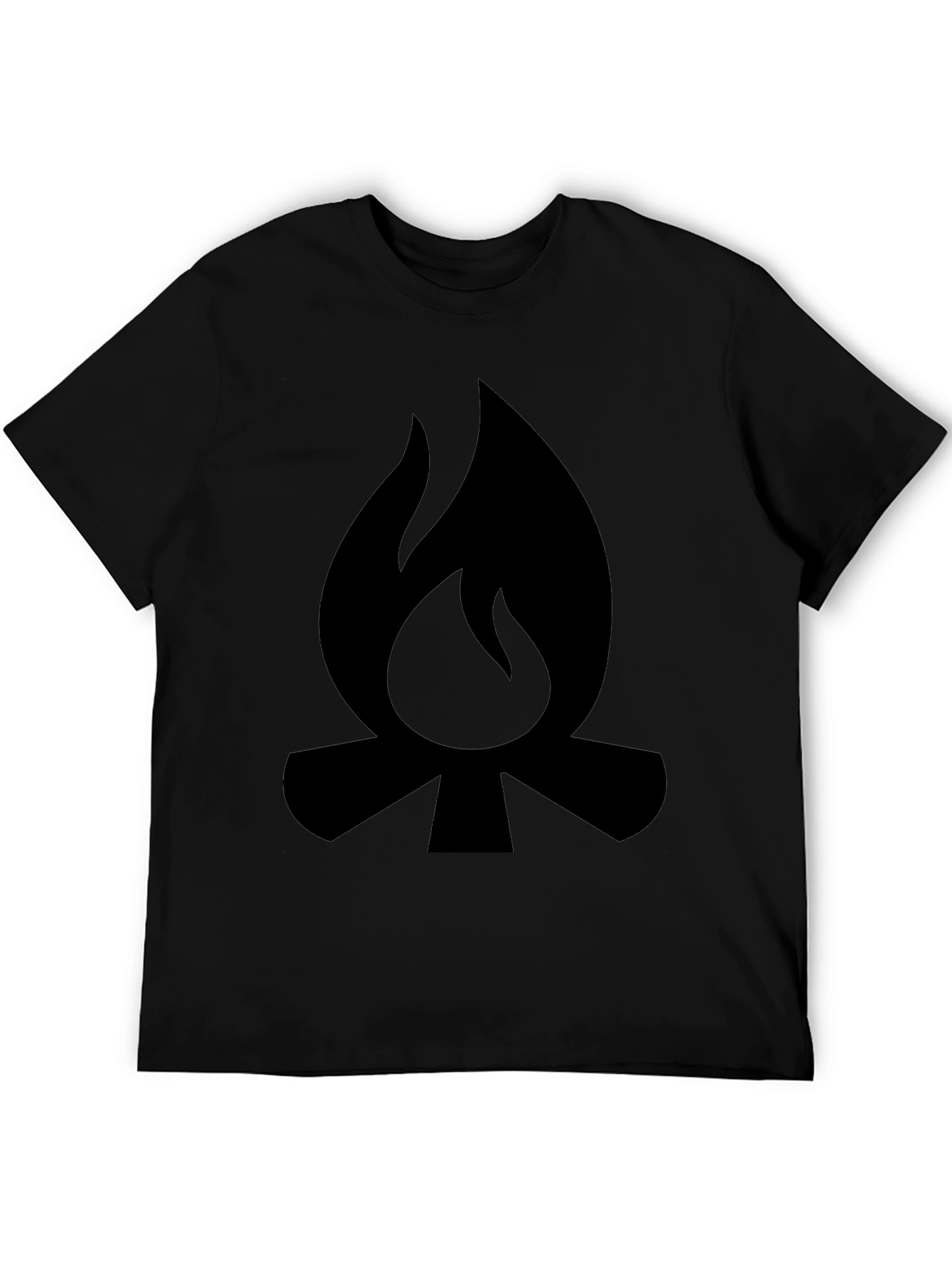 Campfire Graphic Tee - Black