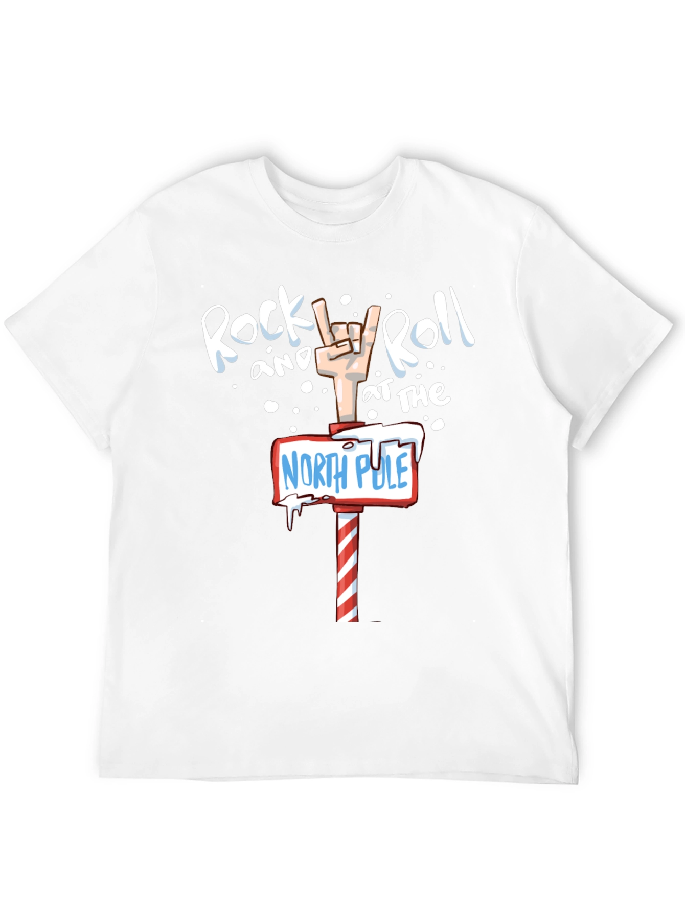 Rock and Roll at the North Pole T-Shirt