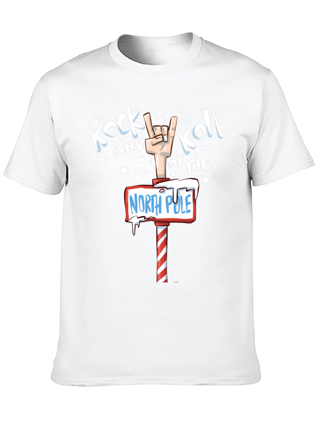 Rock and Roll at the North Pole T-Shirt
