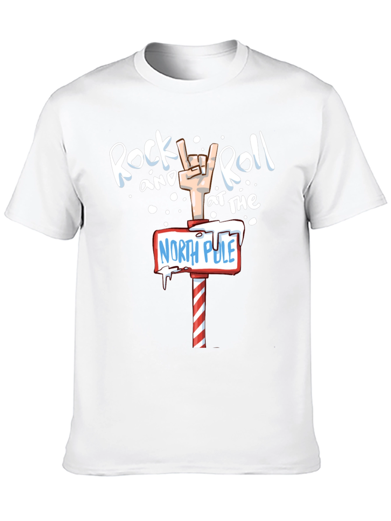 Rock and Roll at the North Pole T-Shirt