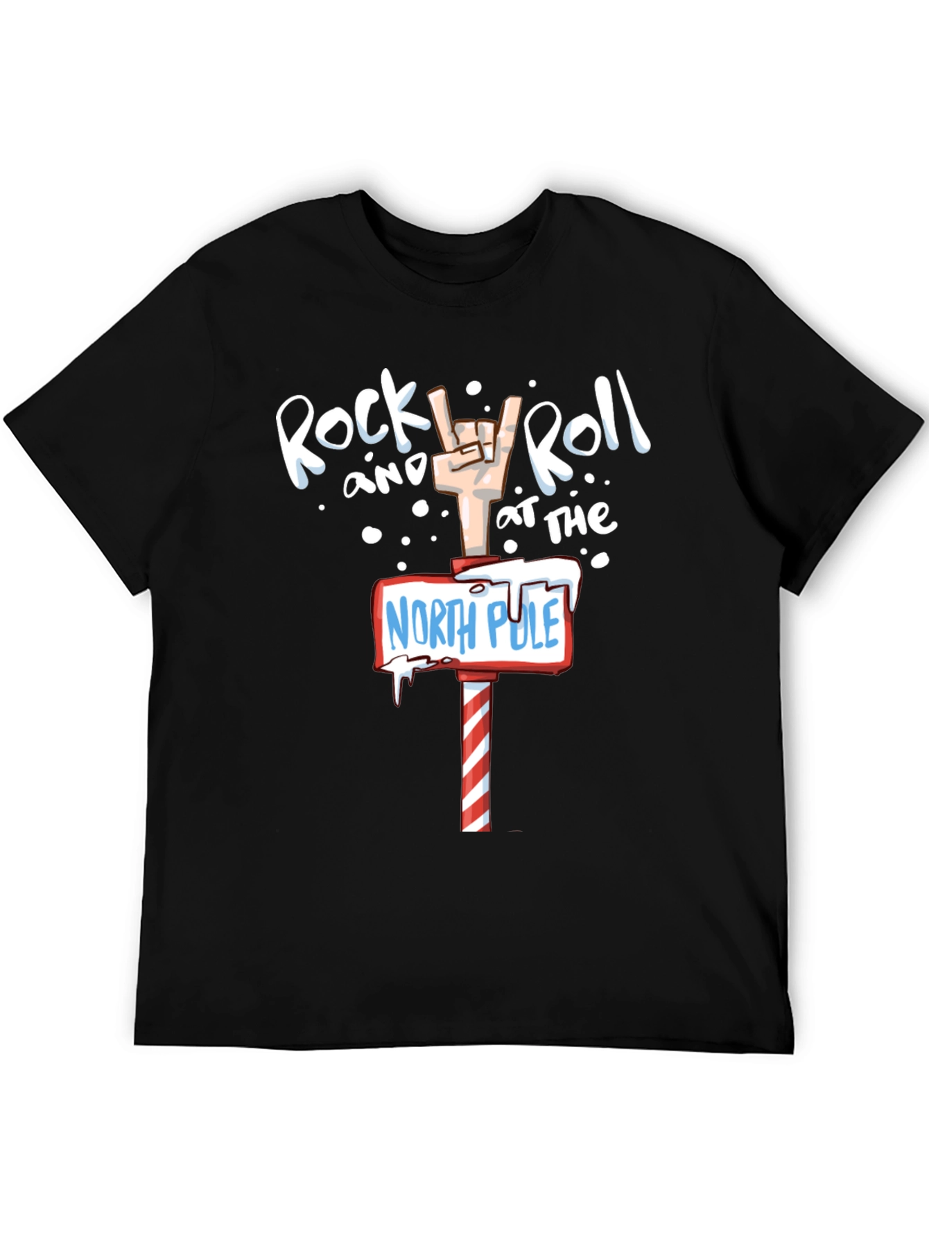 Rock and Roll at the North Pole T-Shirt