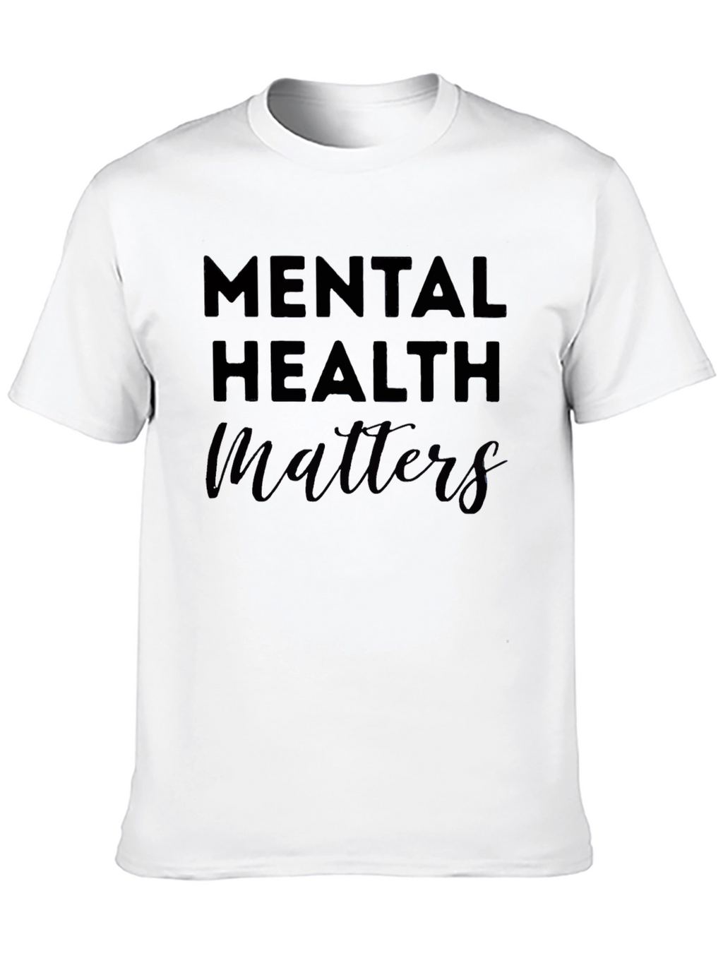 Mental Health Matters Black T-Shirt