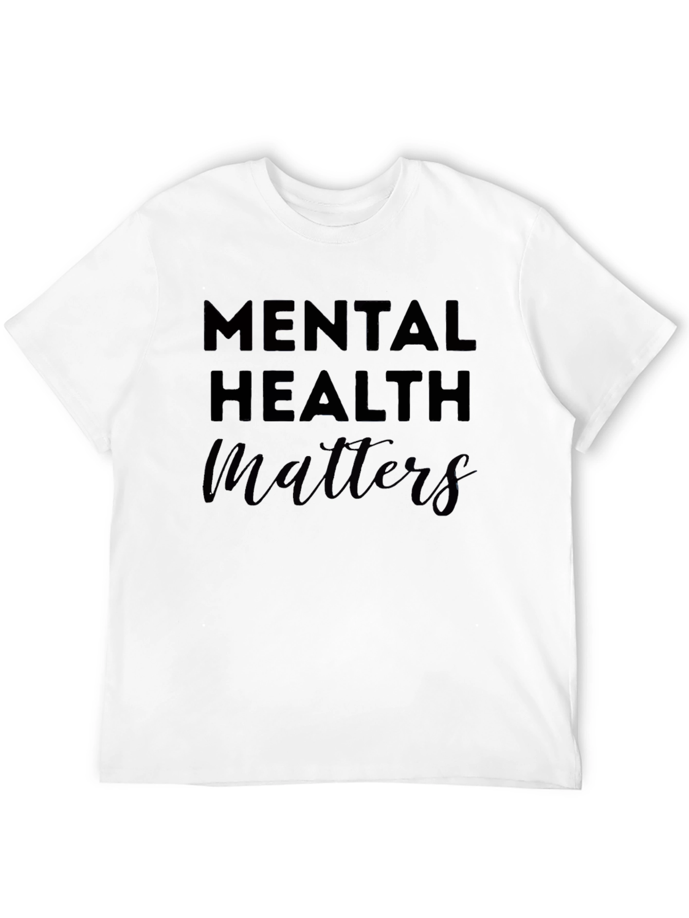 Mental Health Matters Black T-Shirt