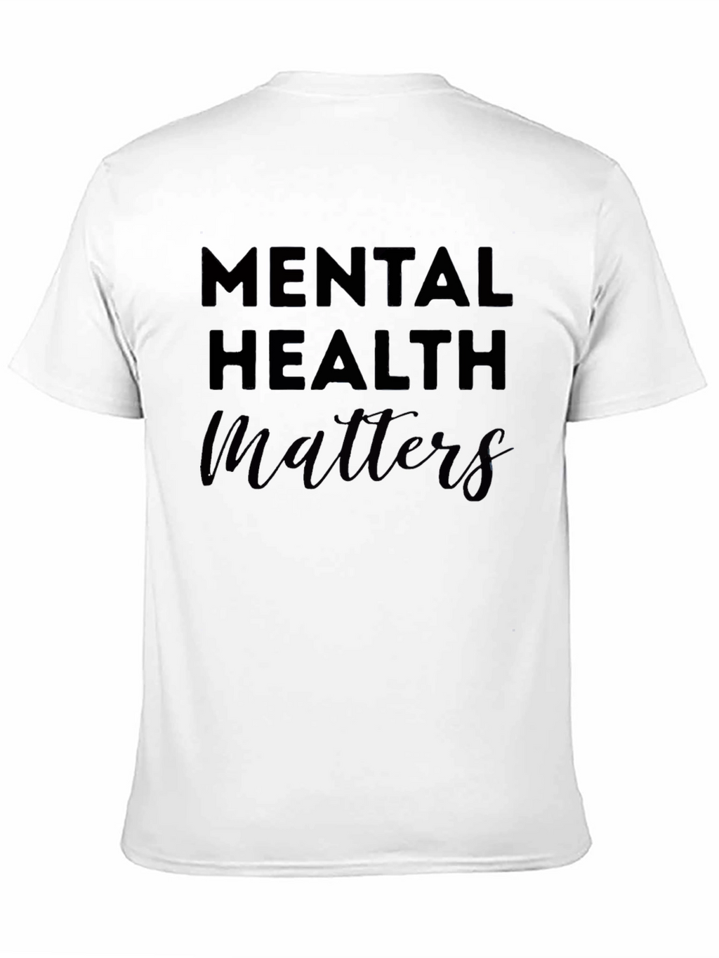 Mental Health Matters Black T-Shirt
