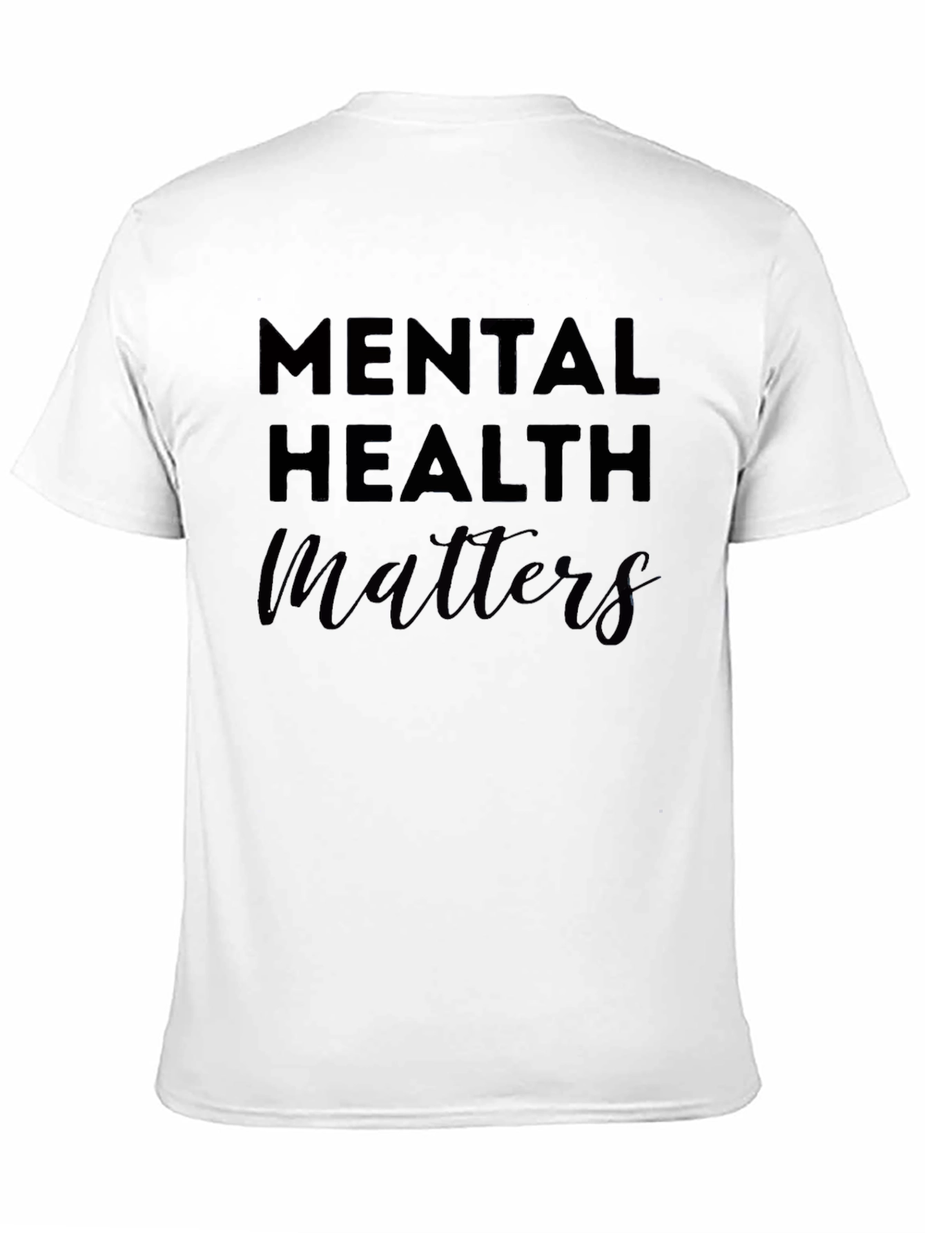 Mental Health Matters Black T-Shirt