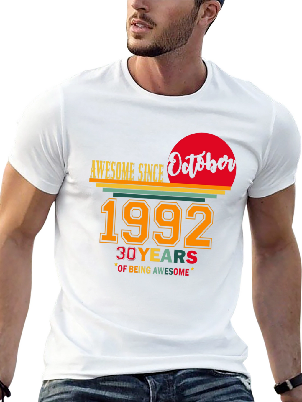 Awesome Since October 1992 - 30th Birthday T-Shirt