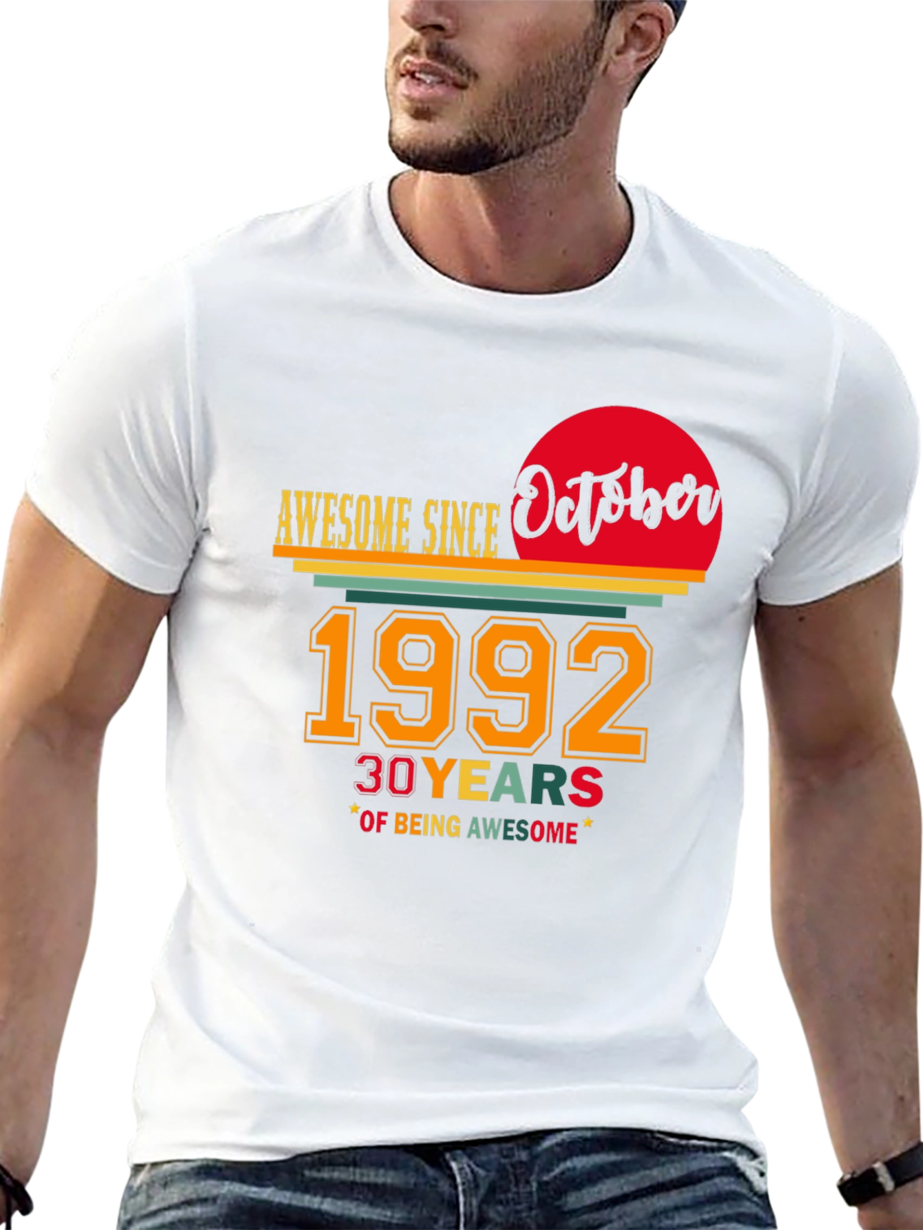 Awesome Since October 1992 - 30th Birthday T-Shirt
