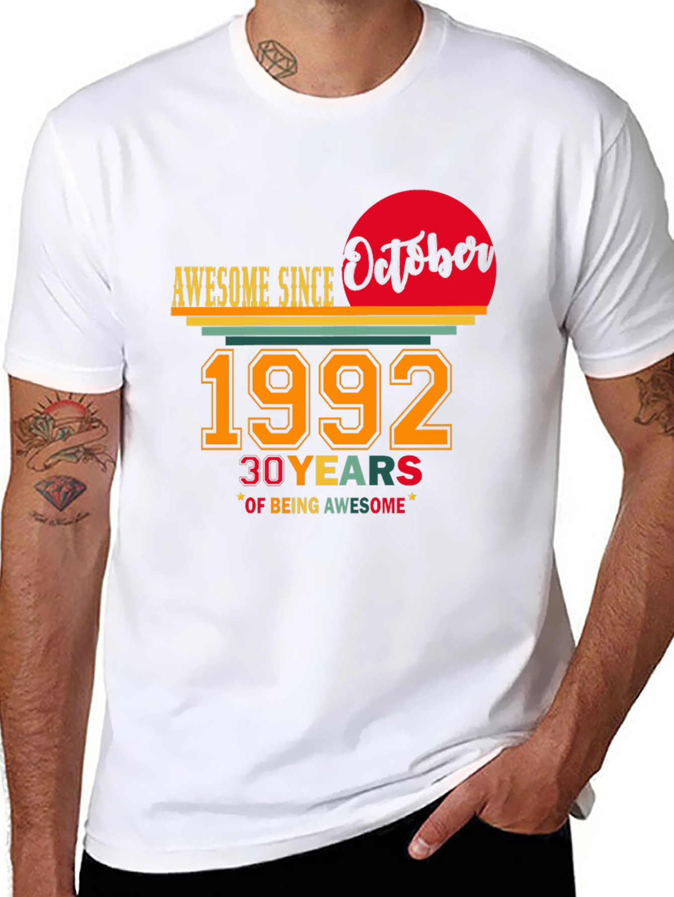 Awesome Since October 1992 - 30th Birthday T-Shirt