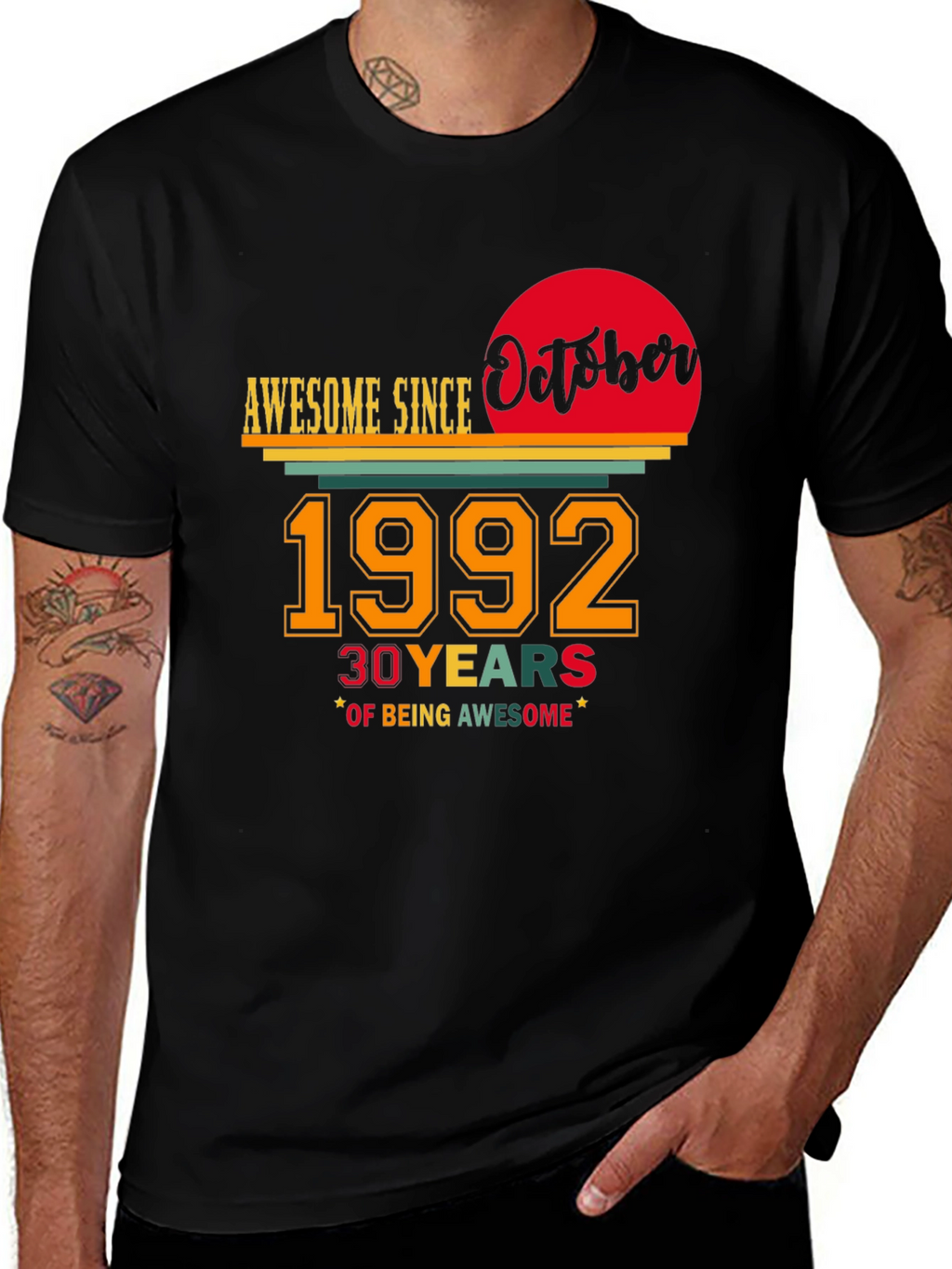 Awesome Since October 1992 - 30th Birthday T-Shirt